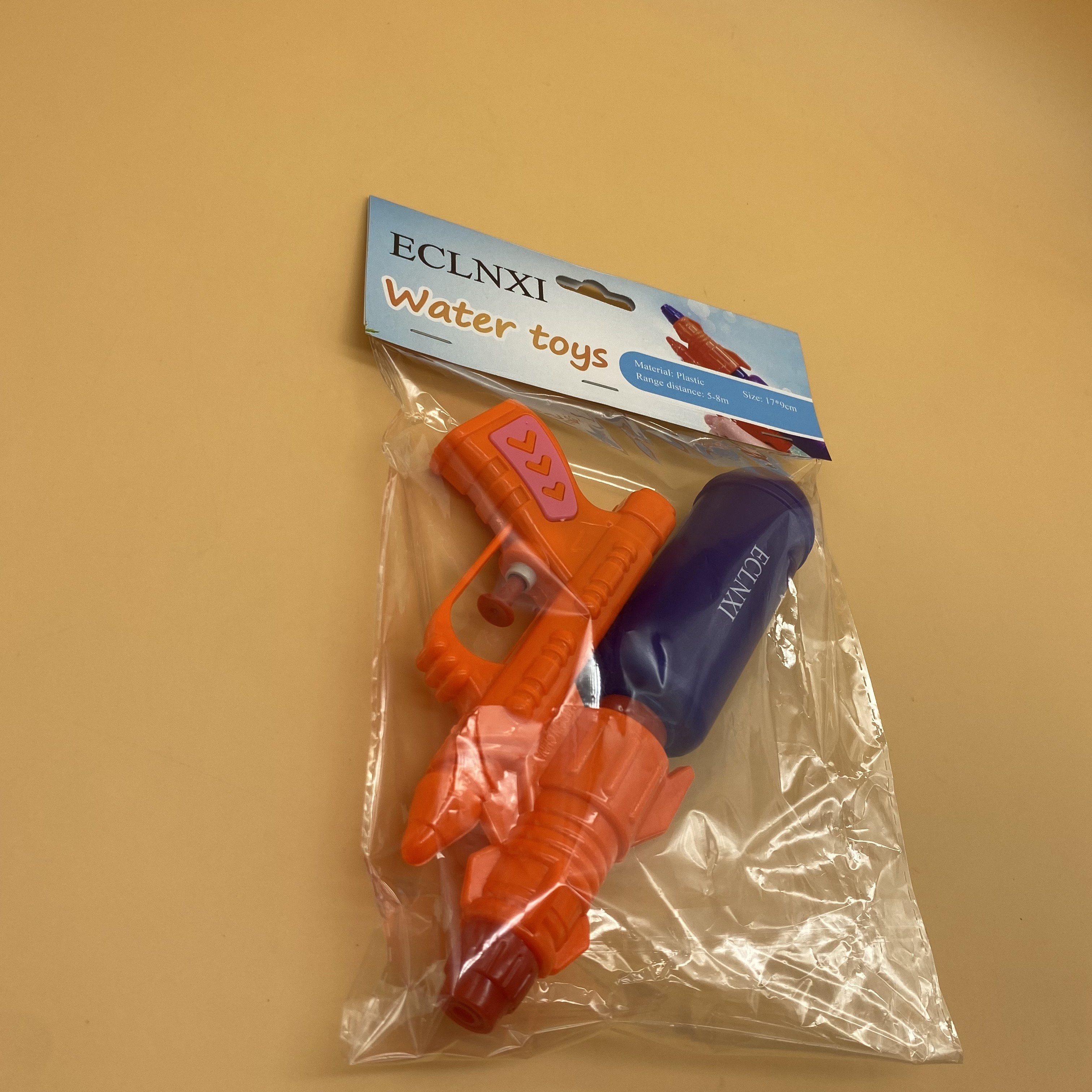 ECLNXI Water toys, 1 Pack 300CC Water Gun for Kids Adults, Water Soaker Toy Squirt Guns for Swimming Pool Outdoor Beach Water Fighting