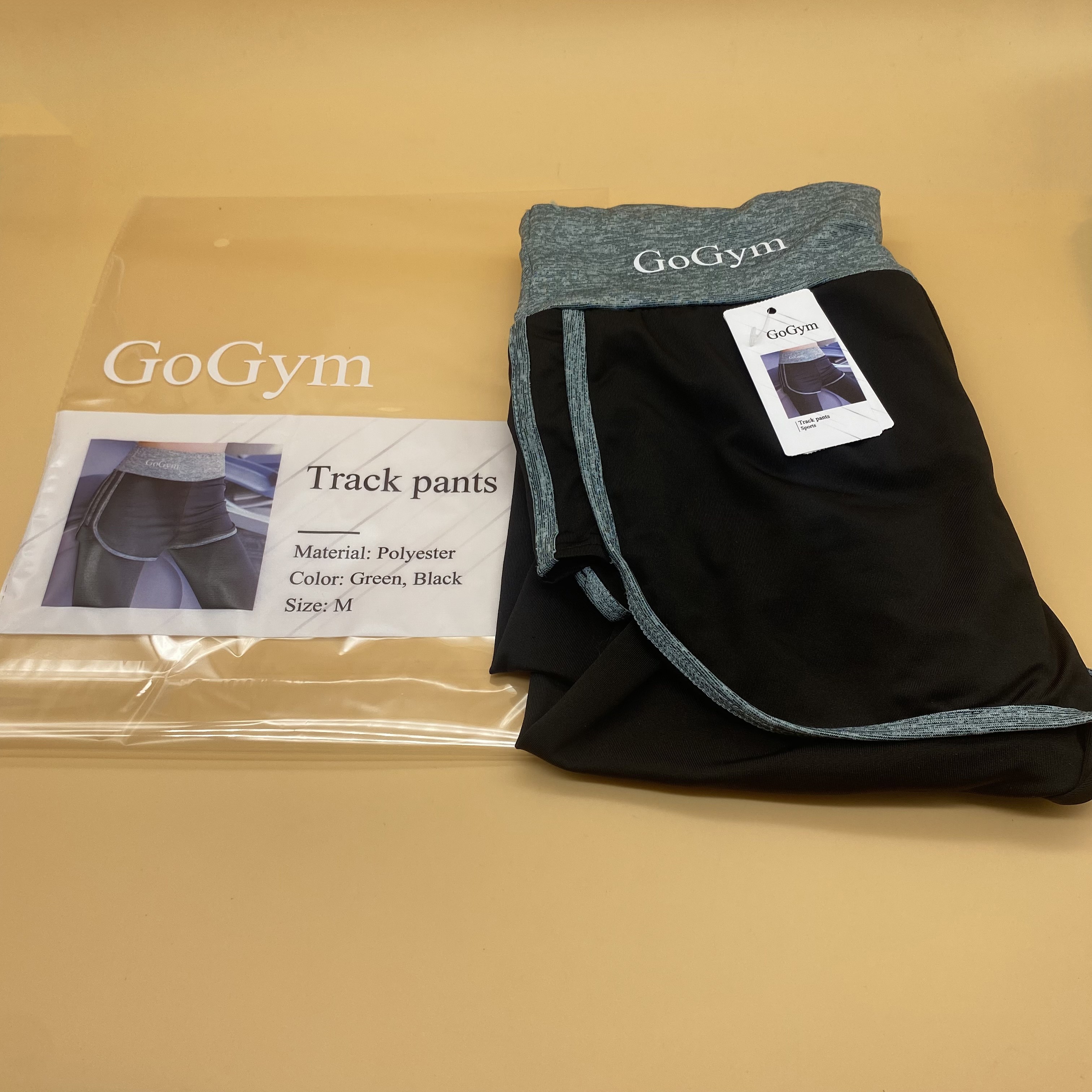 GoGym Track Pants, Soft Lightweight Sports Quick Dry High Waist Yoga Pants for Women Yoga, Jogging