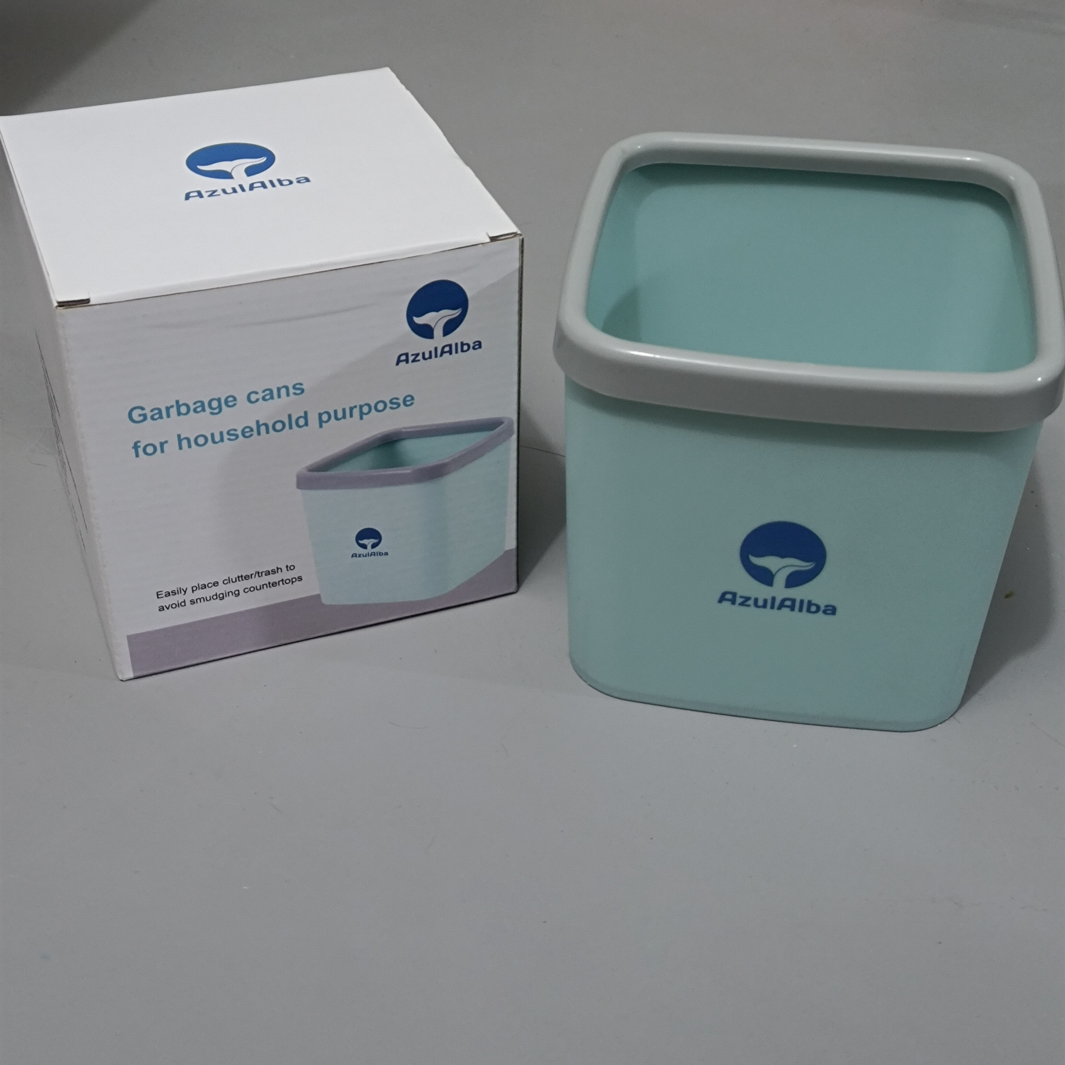 AZULALBA Garbage cans for household purpose,Suitable for bathroom, bedroom, home office, living room, kitchen