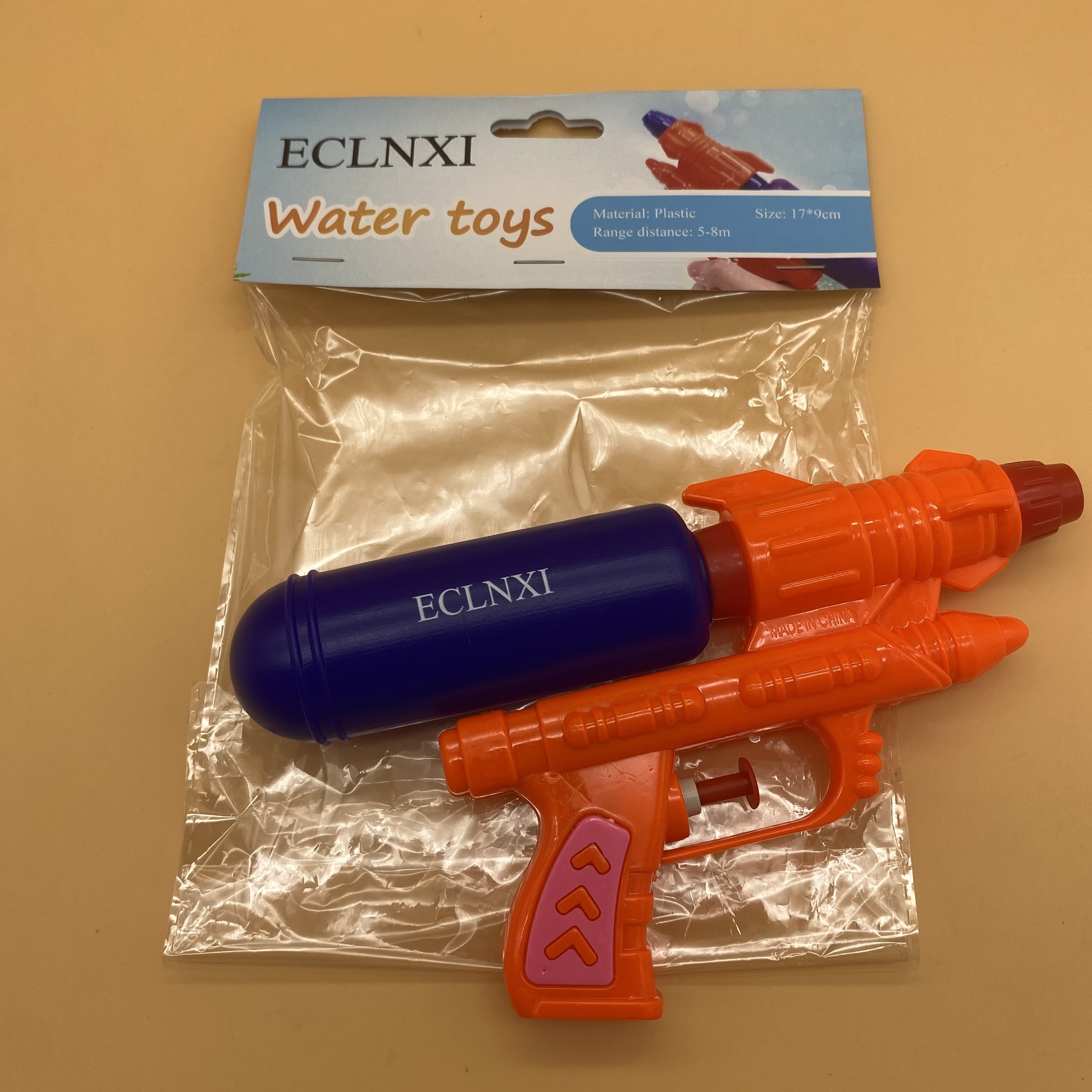 ECLNXI Water toys, 1 Pack 300CC Water Gun for Kids Adults, Water Soaker Toy Squirt Guns for Swimming Pool Outdoor Beach Water Fighting