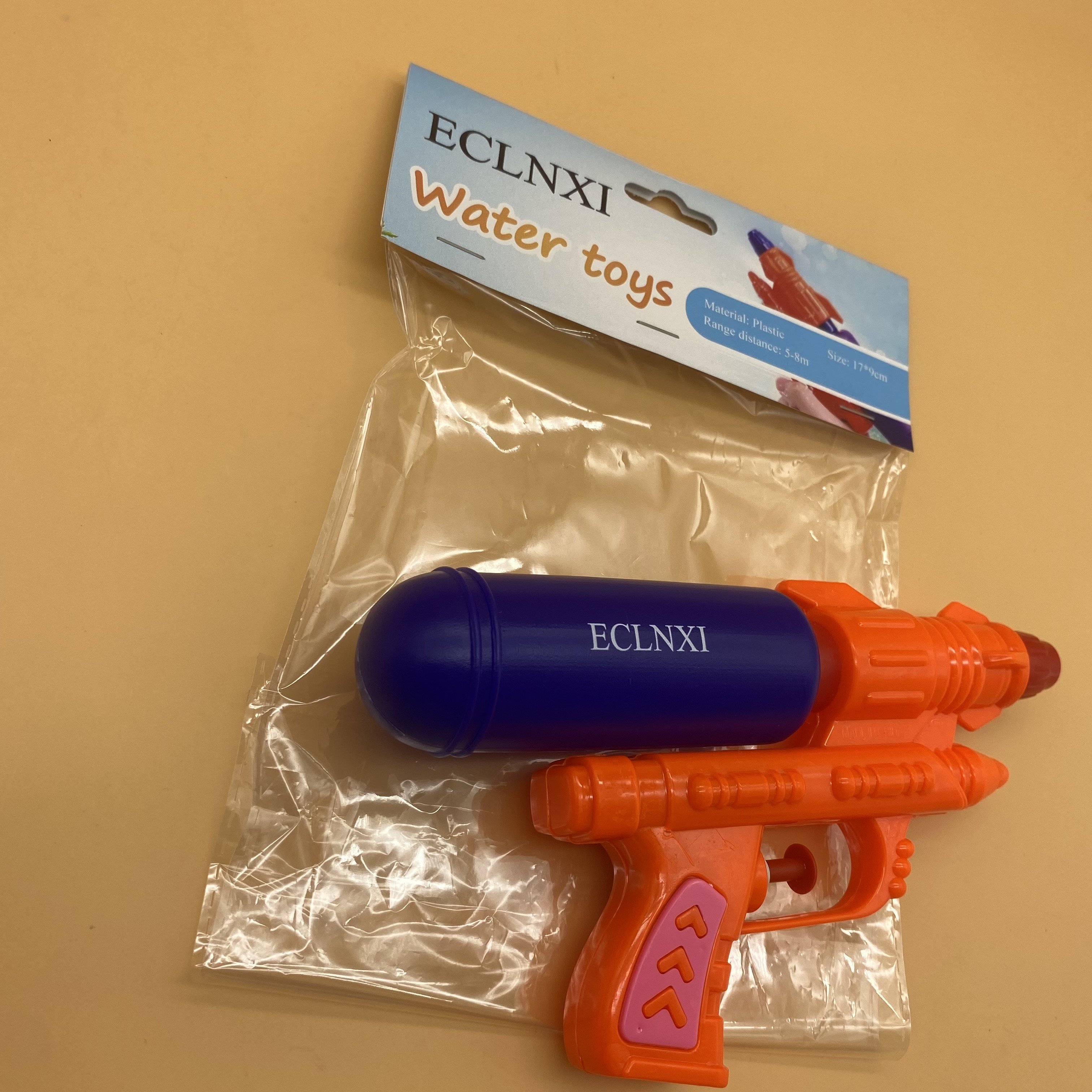 ECLNXI Water toys, 1 Pack 300CC Water Gun for Kids Adults, Water Soaker Toy Squirt Guns for Swimming Pool Outdoor Beach Water Fighting