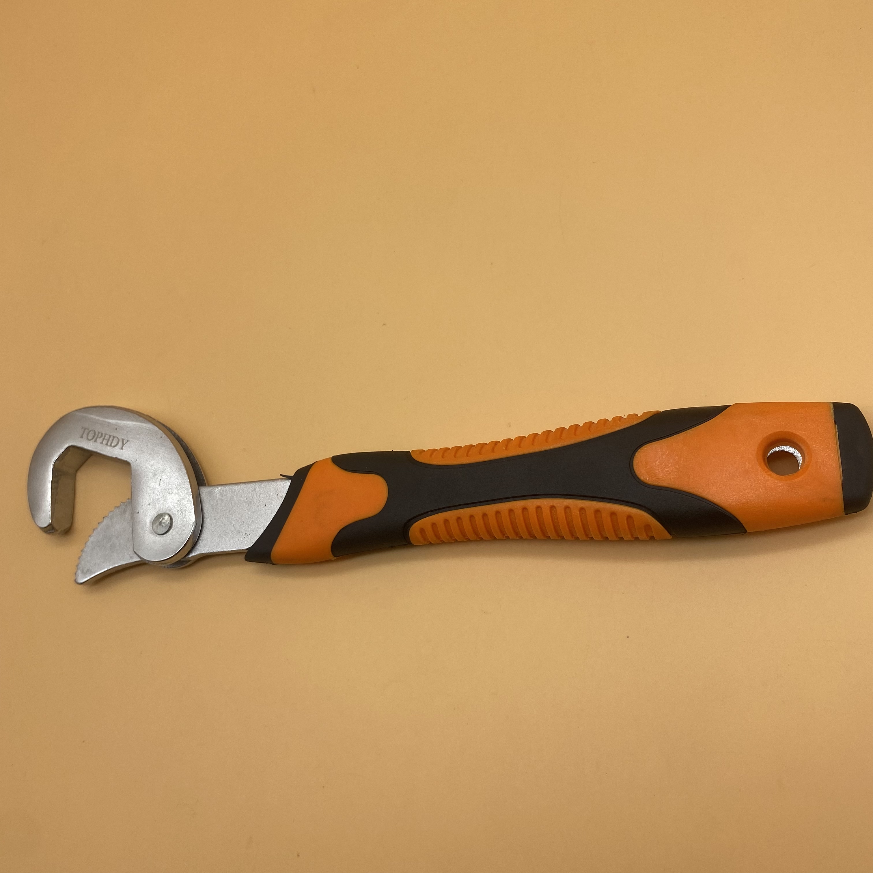 TOPHDY Adjustable spanners,  Universal Repair Tool with Comfort Grip, Stainless Steel Universal Spanner 15 Inch