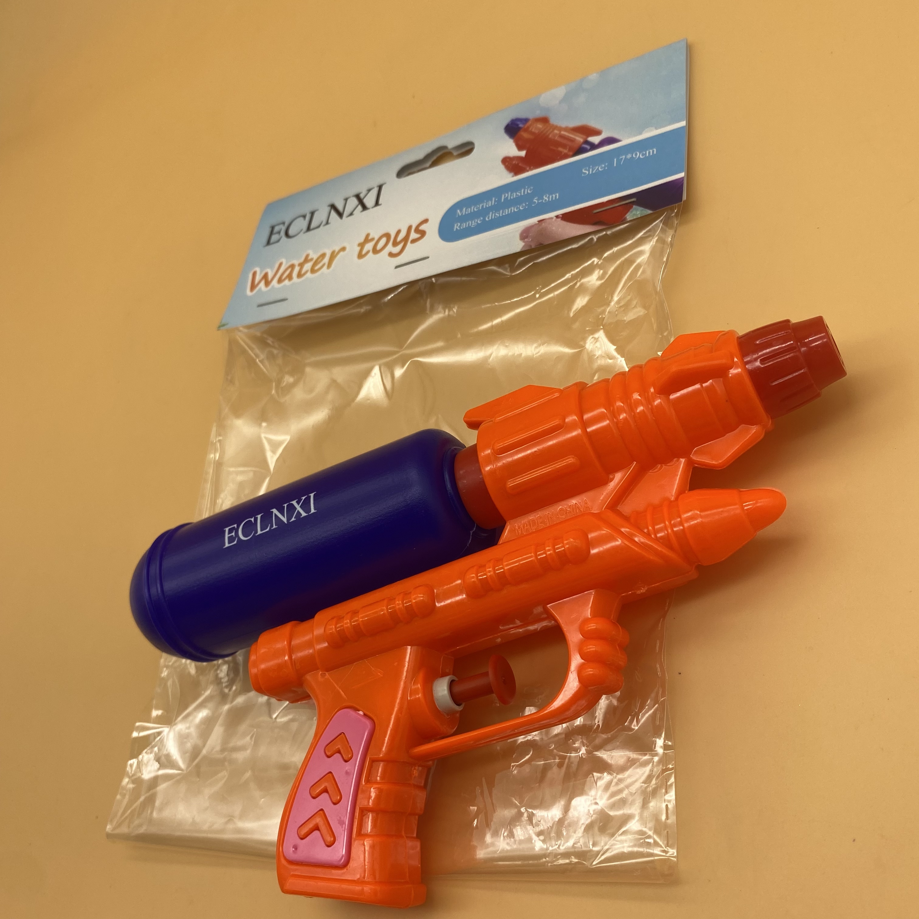 ECLNXI Water toys, 1 Pack 300CC Water Gun for Kids Adults, Water Soaker Toy Squirt Guns for Swimming Pool Outdoor Beach Water Fighting