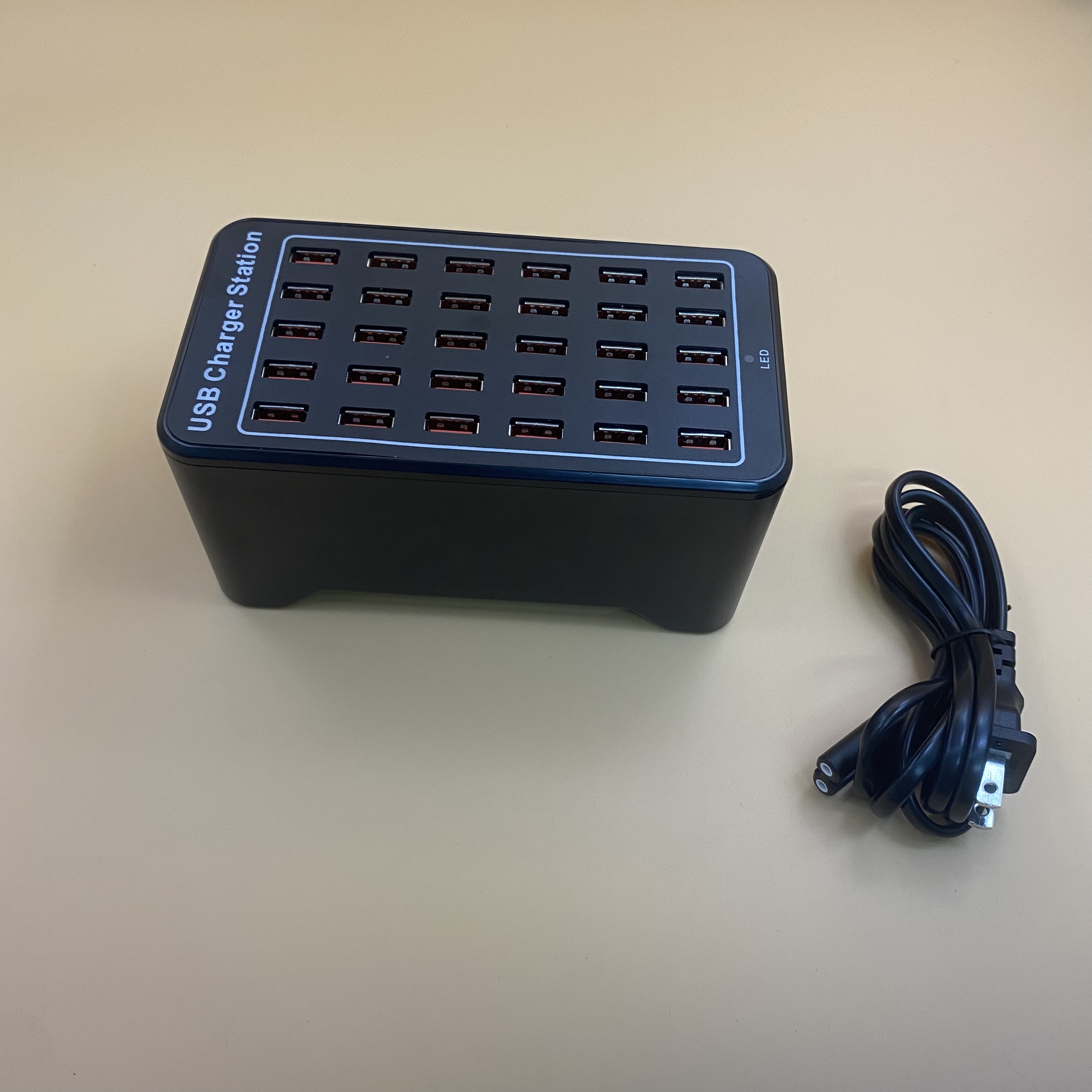 USB Charger Station,30-Port USB Charger, 150W Multiple USB Desktop Charge for Multiple Devices