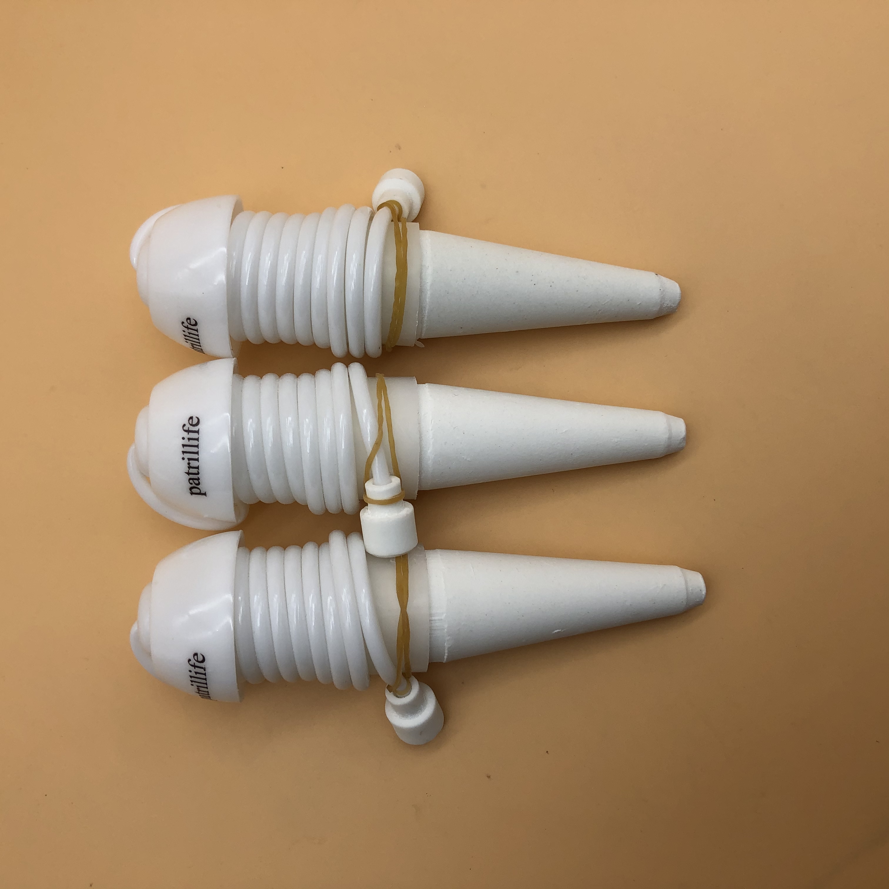 patrillife Syringe for Watering Flowers and Plants, Classic Plant Watering Post, Automatic Drip Irrigation for Indoor and Outdoor Plants, Flowers (3 Pieces)