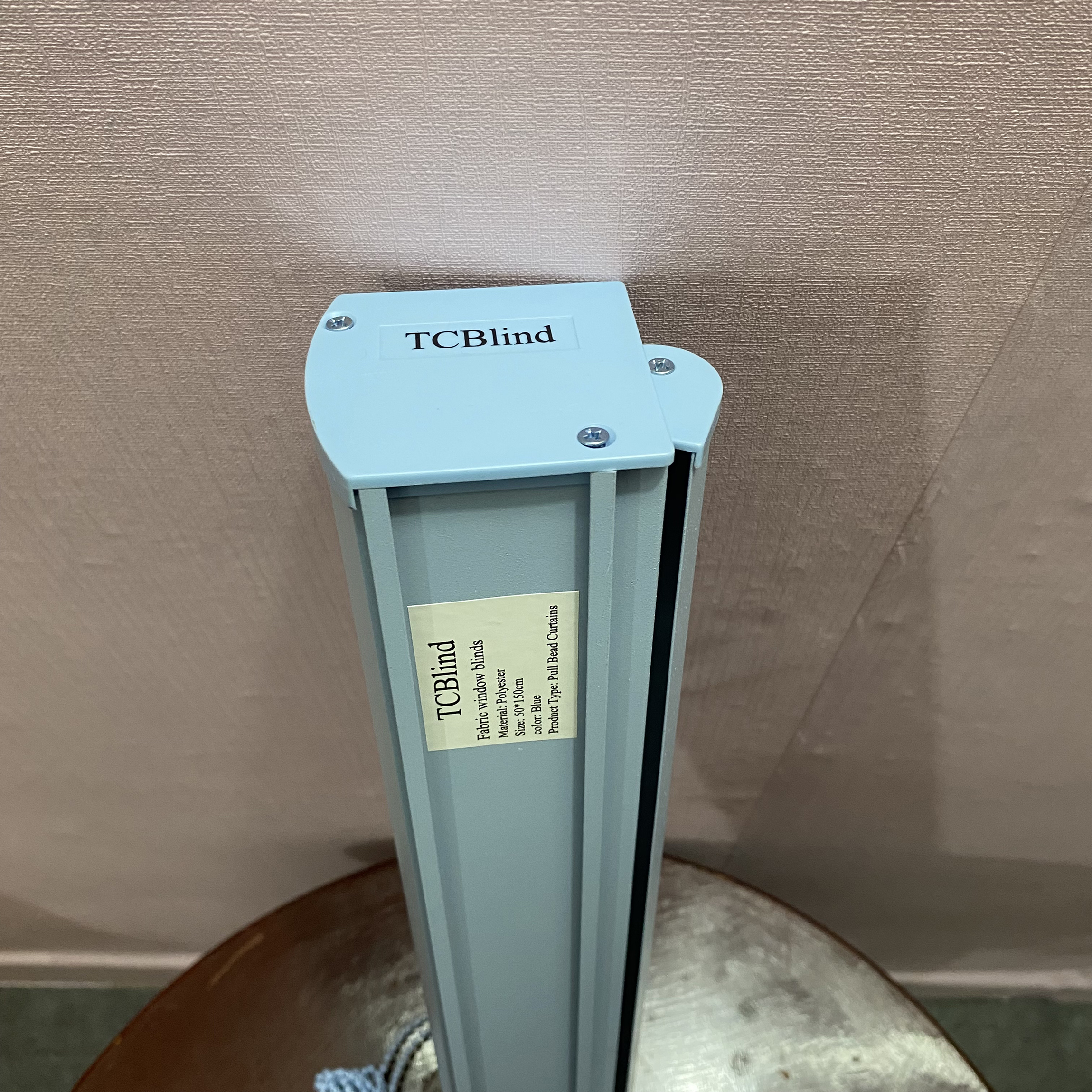 TCBlind Fabric window blinds, 19.7"W x 59"L Double Roller Blinds for Living Room, Kitchen, Bathroom