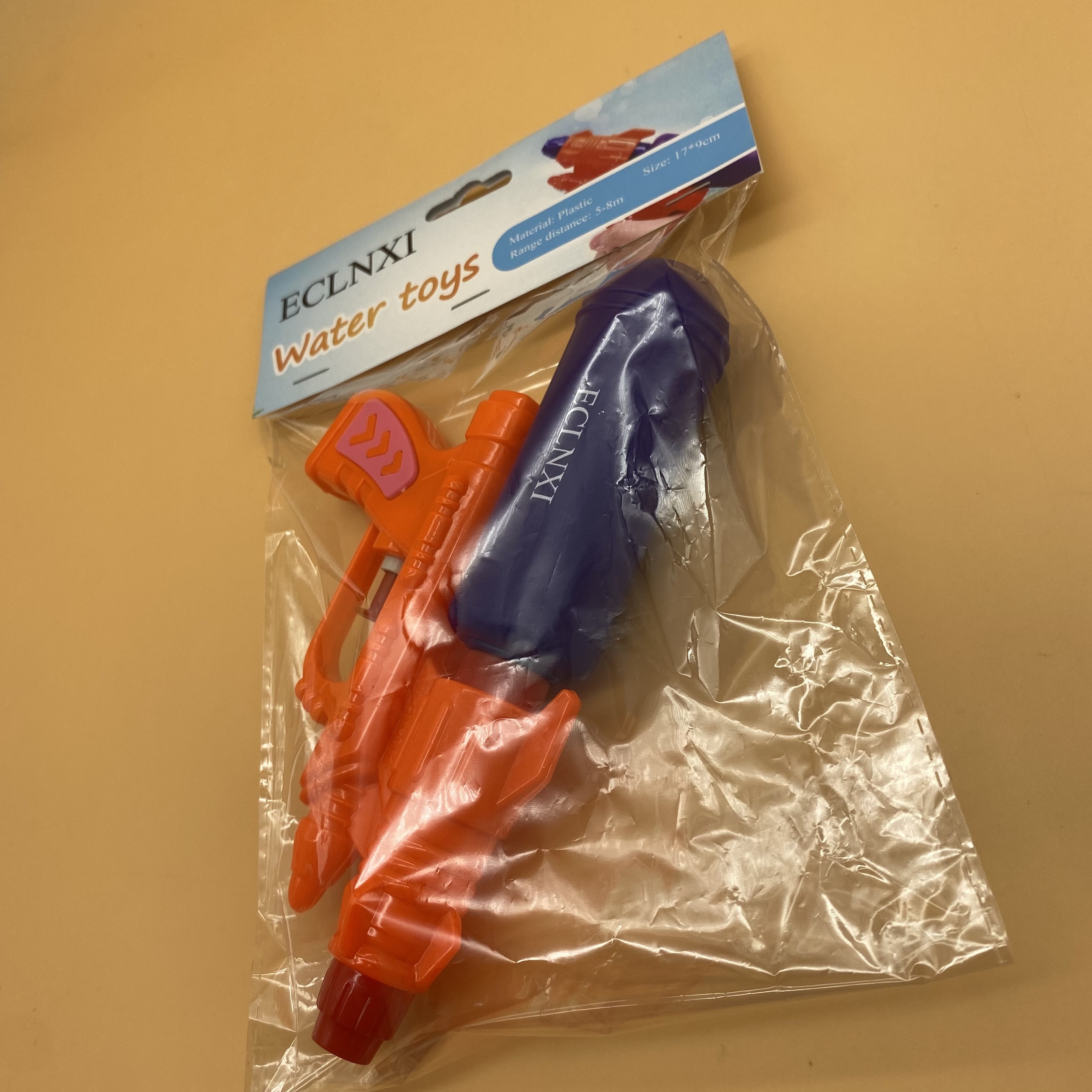 ECLNXI Water toys, 1 Pack 300CC Water Gun for Kids Adults, Water Soaker Toy Squirt Guns for Swimming Pool Outdoor Beach Water Fighting