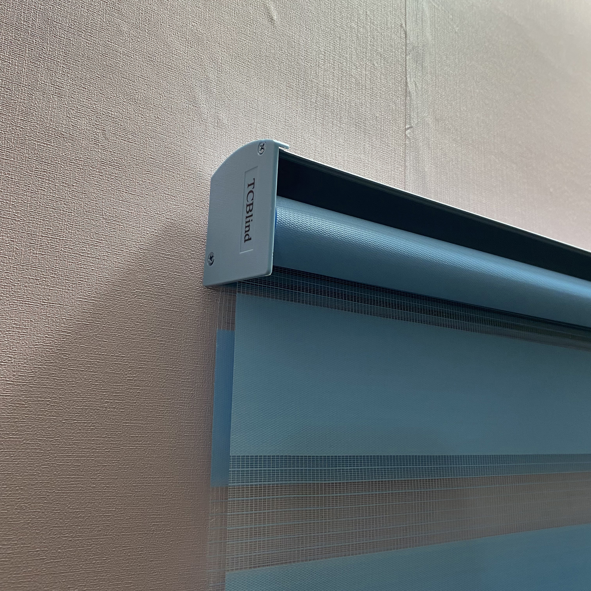 TCBlind Fabric window blinds, 19.7"W x 59"L Double Roller Blinds for Living Room, Kitchen, Bathroom