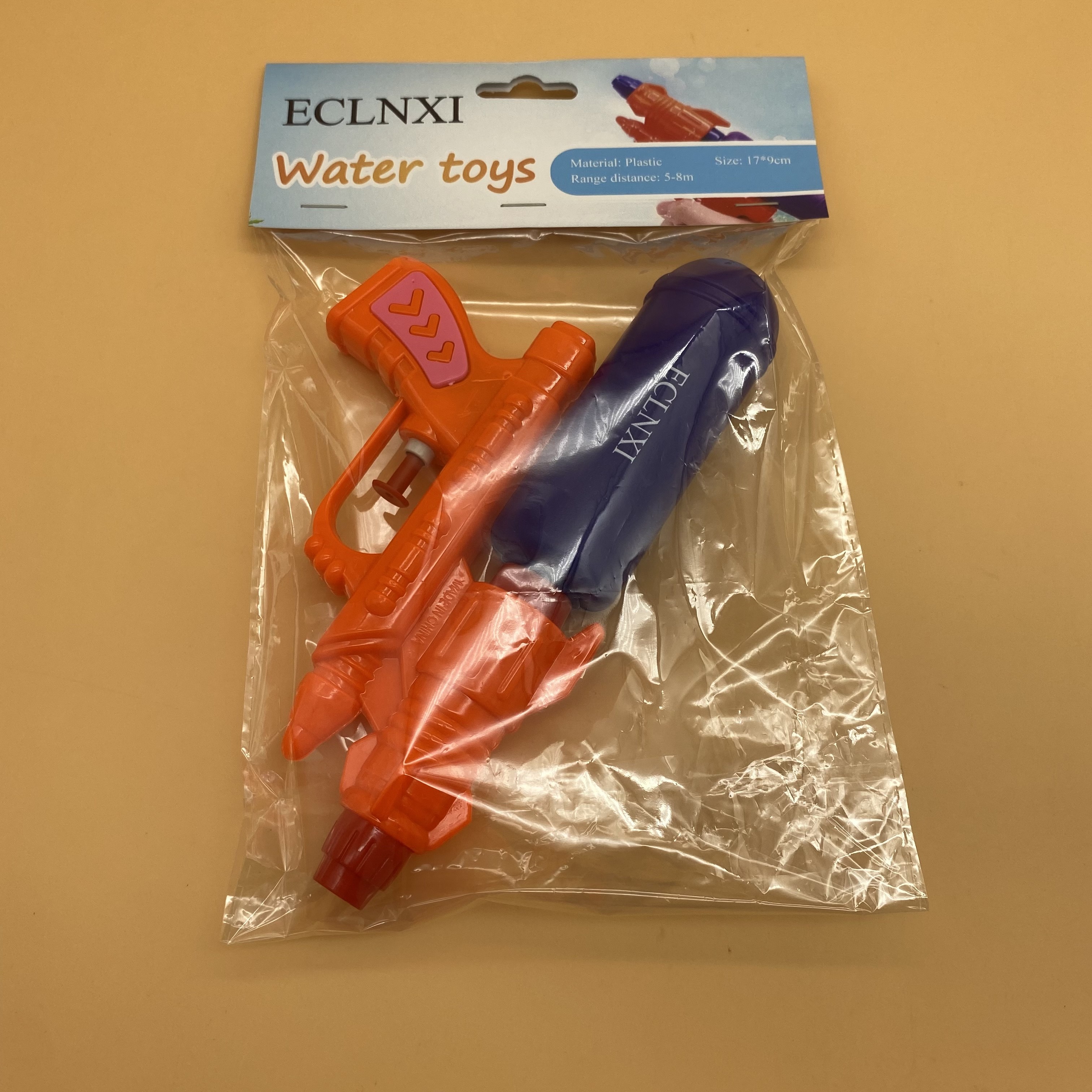 ECLNXI Water toys, 1 Pack 300CC Water Gun for Kids Adults, Water Soaker Toy Squirt Guns for Swimming Pool Outdoor Beach Water Fighting