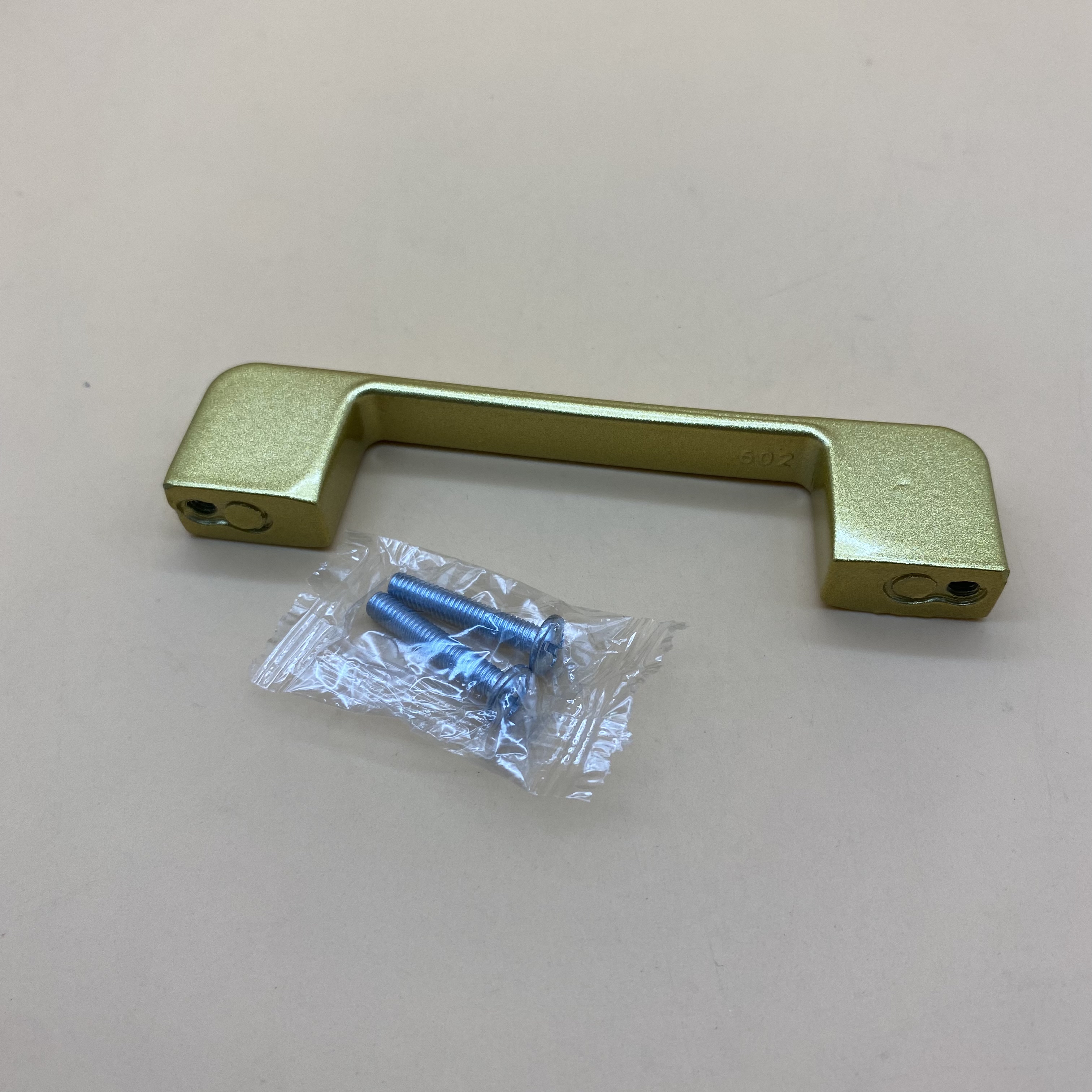 LARUEDA Common metal drawer pulls,  6.2 Inch(163mm) Matt Gold drawer pulls, Hardware Zinc Alloy Pulls for Kitchen 