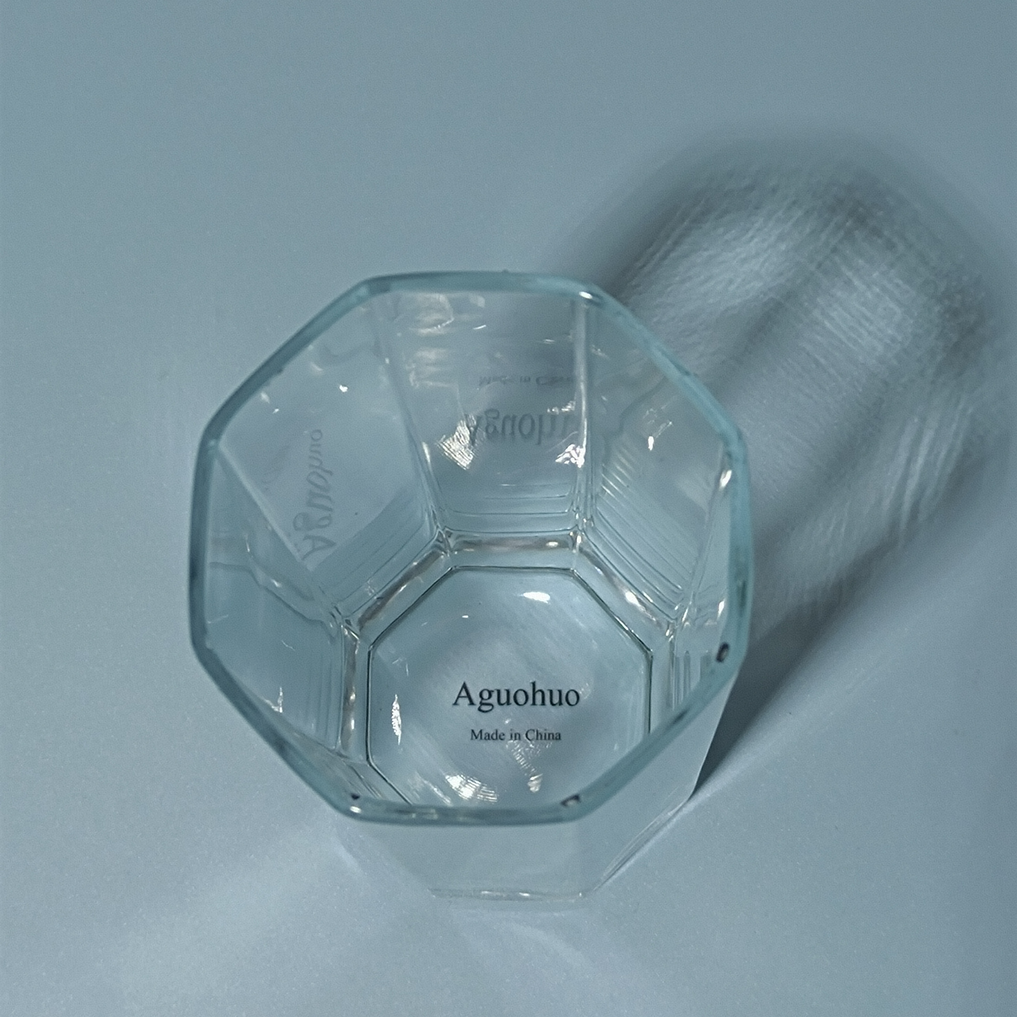 Aguohuo Beverageware, Glass Water Cup - Microwave and Oven Safe