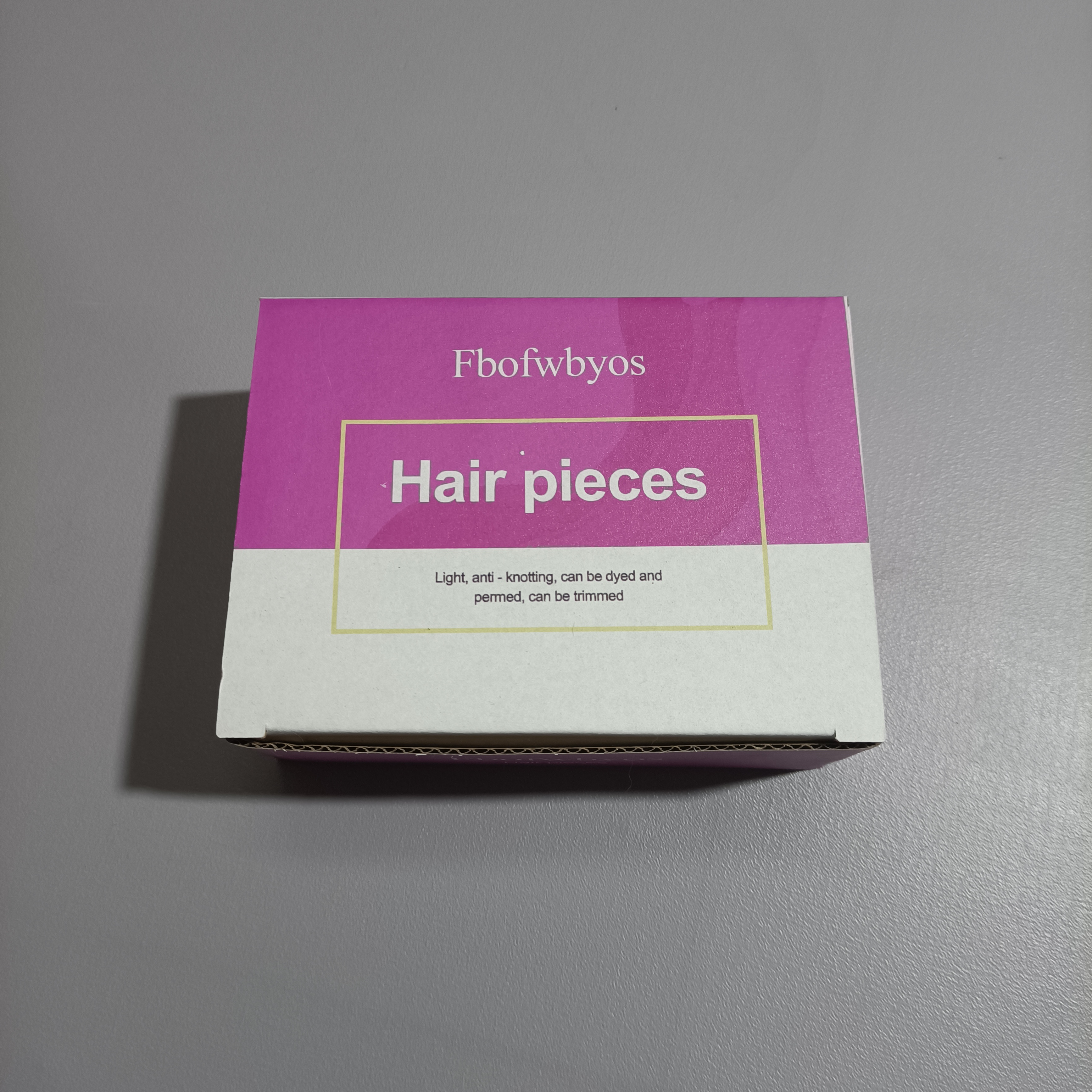 Fbofwbyos Hair pieces, Straight Black Hair Extensions Clip 1 Pieces/Set (60cm )