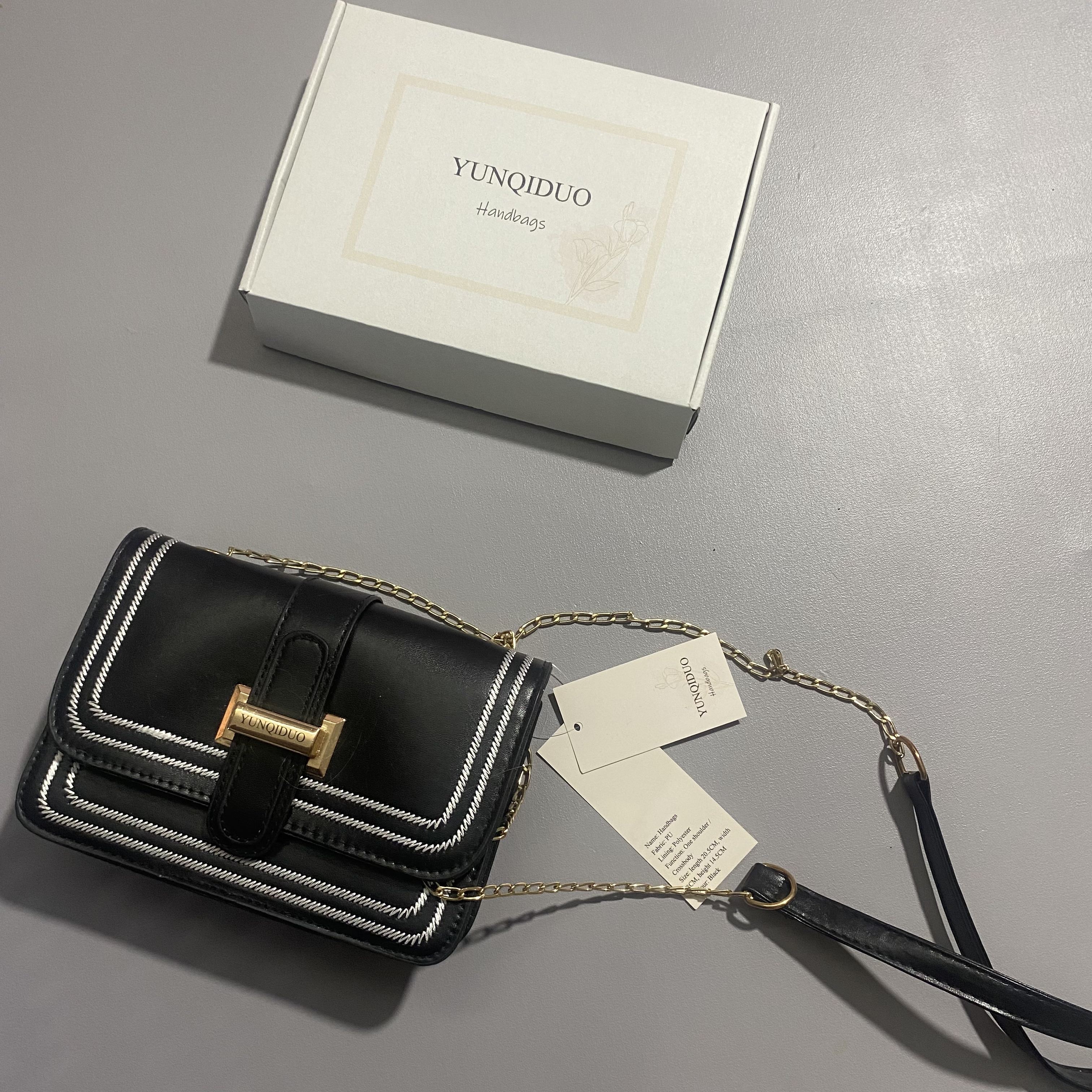 YUNQIDUO Handbags,Women's Shoulder Handbags Wallet Purse Black