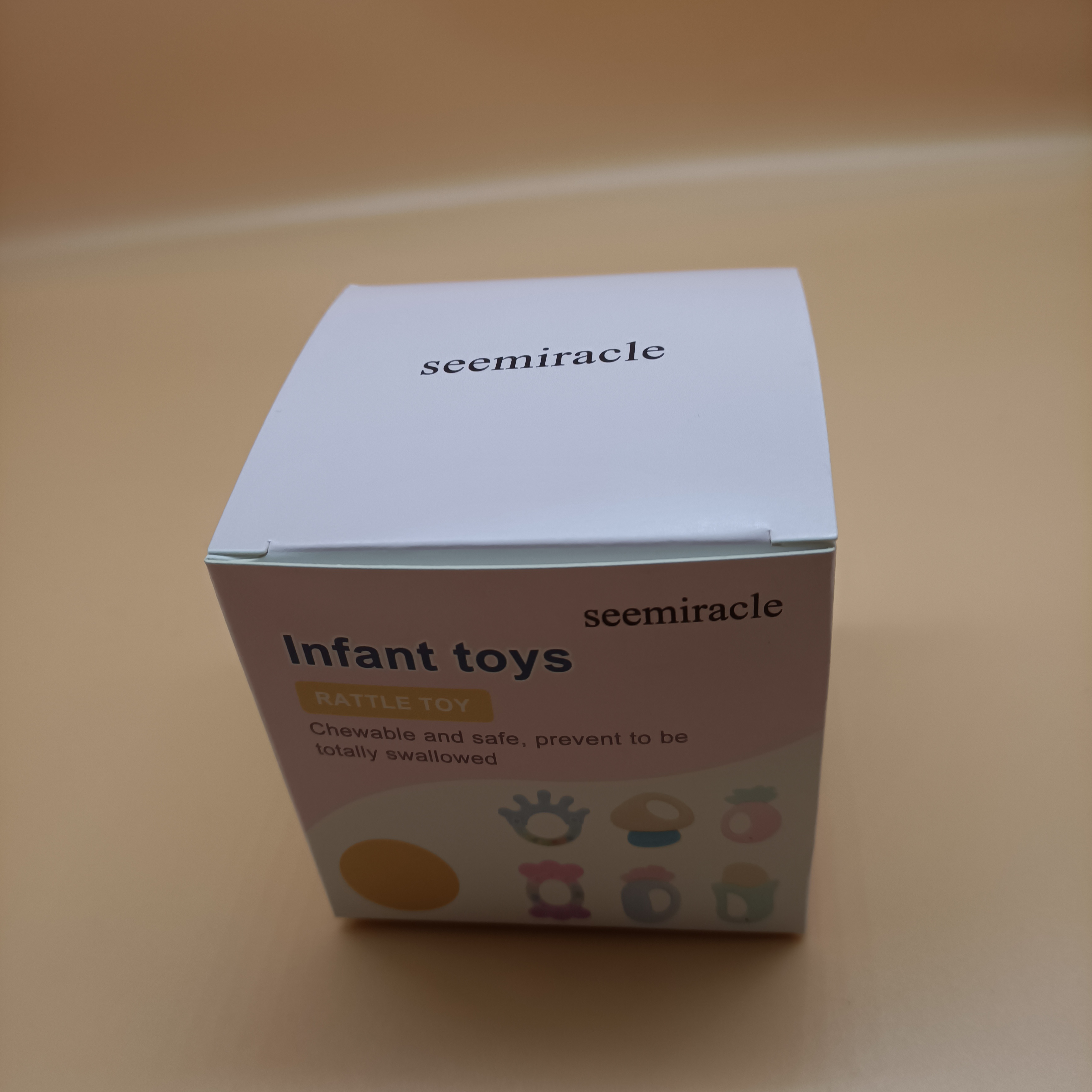 seemiracle Infant toys,6PCS Baby Rattles Set, Educational Shower Gift Toys for Baby Newborn Infant 6-12 Months