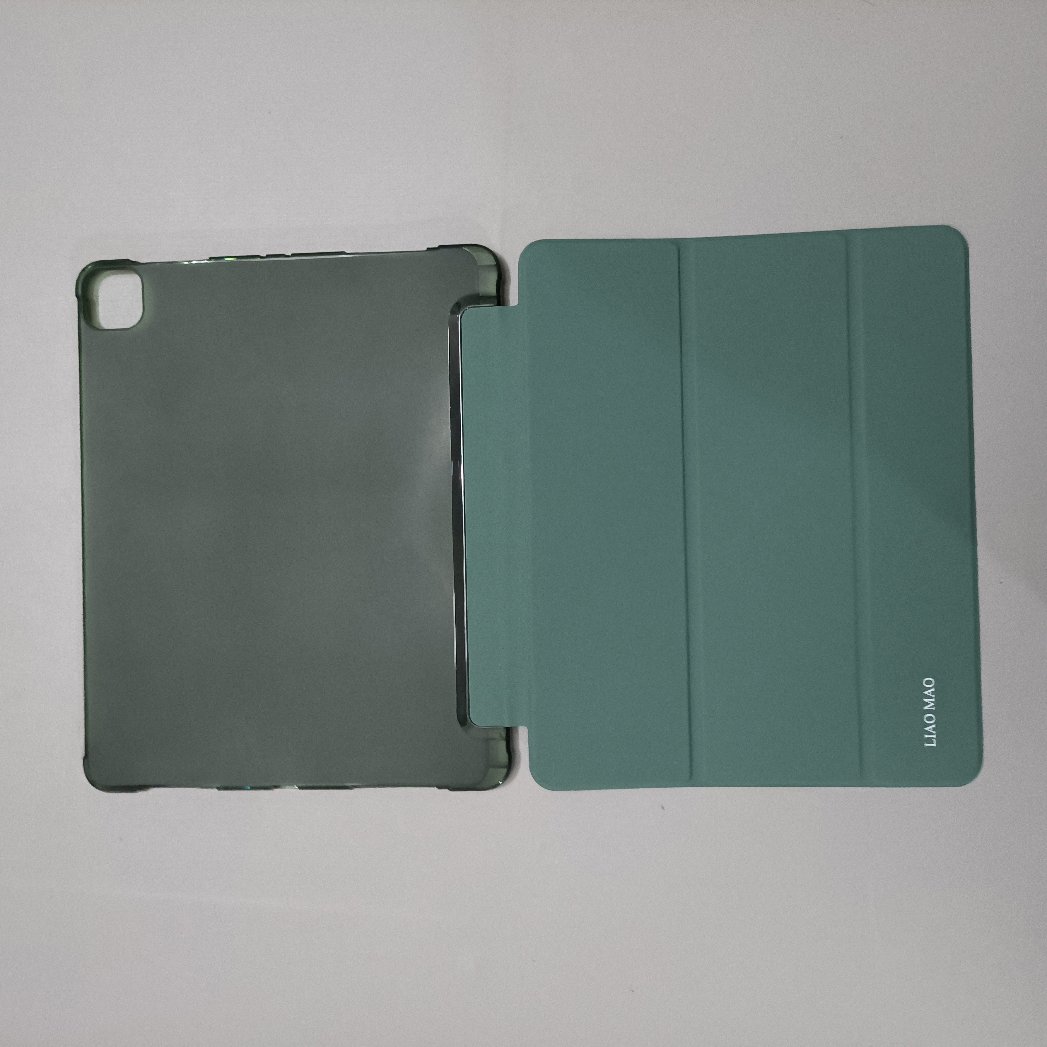 LIAO MAO Protective cases for tablet computers,12.9 (21/20/18) Universal, Soft shell silicone magnetic suction plate air5 Holster with pen slot