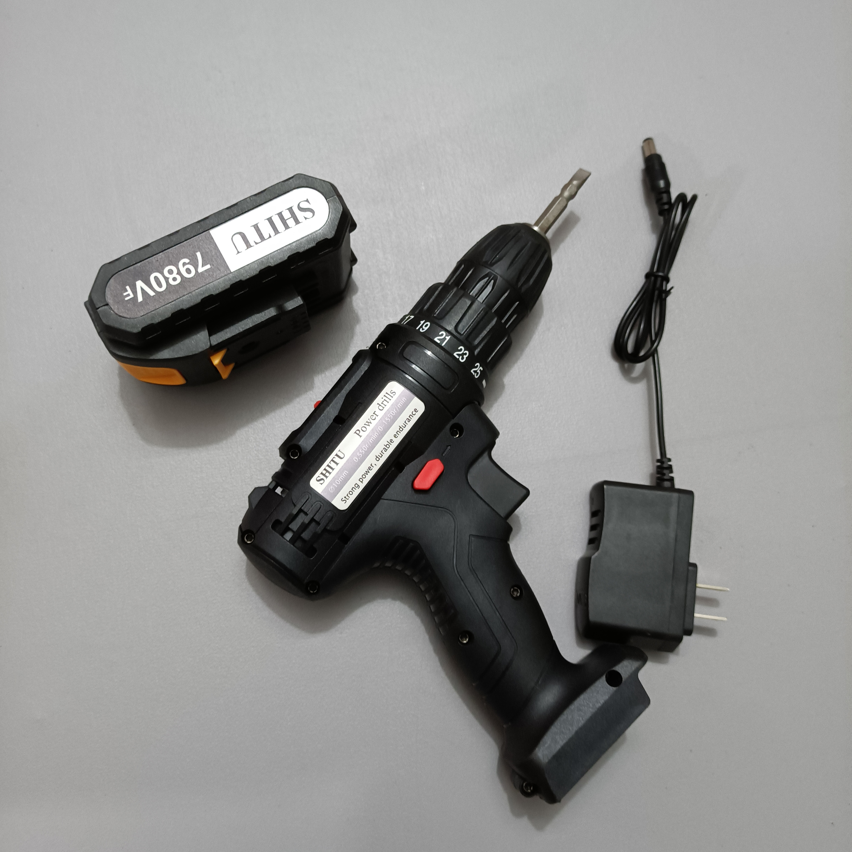 SHITU Power drills, cordless drilling rig/drive, with power sharing