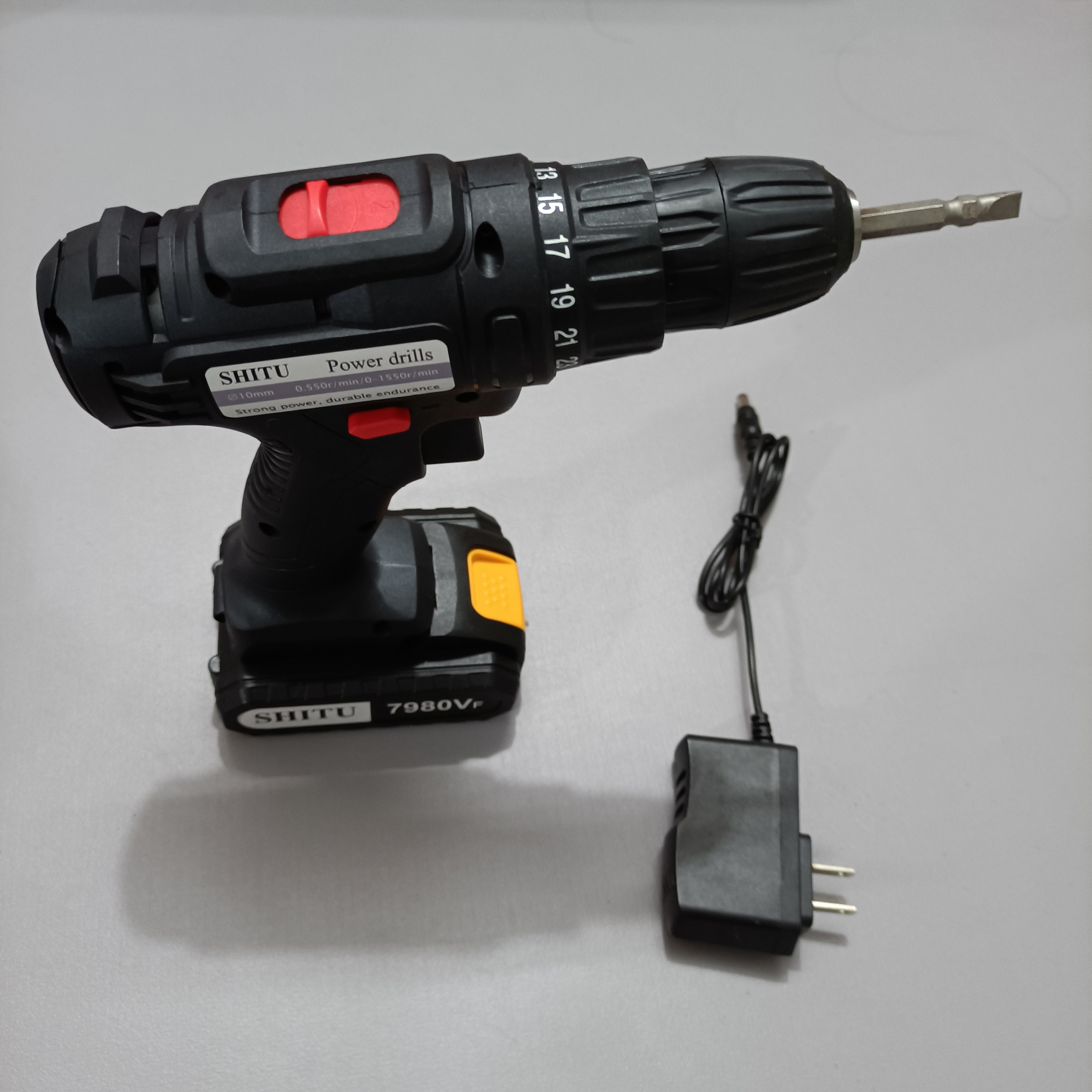 SHITU Power drills, cordless drilling rig/drive, with power sharing