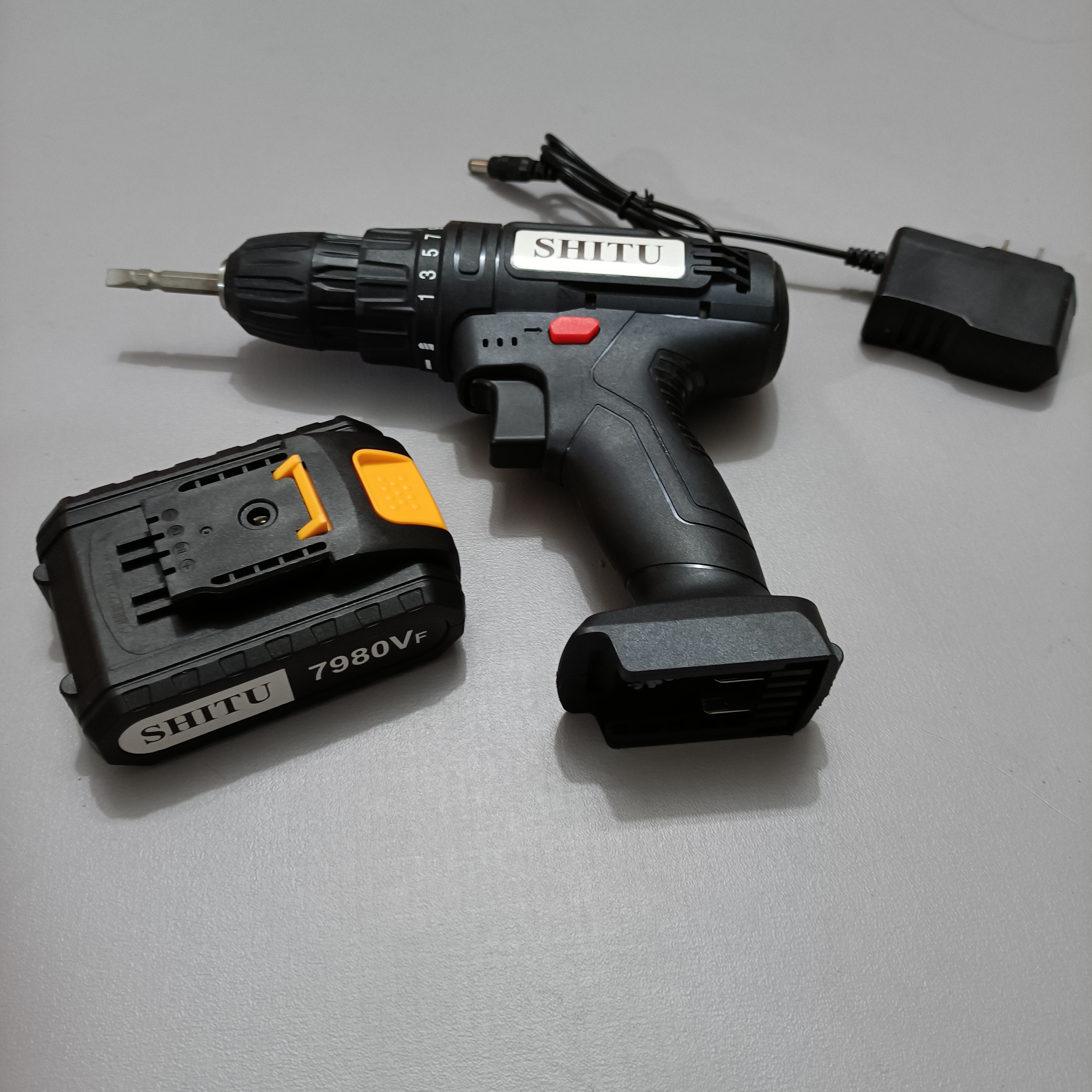 SHITU Power drills, cordless drilling rig/drive, with power sharing