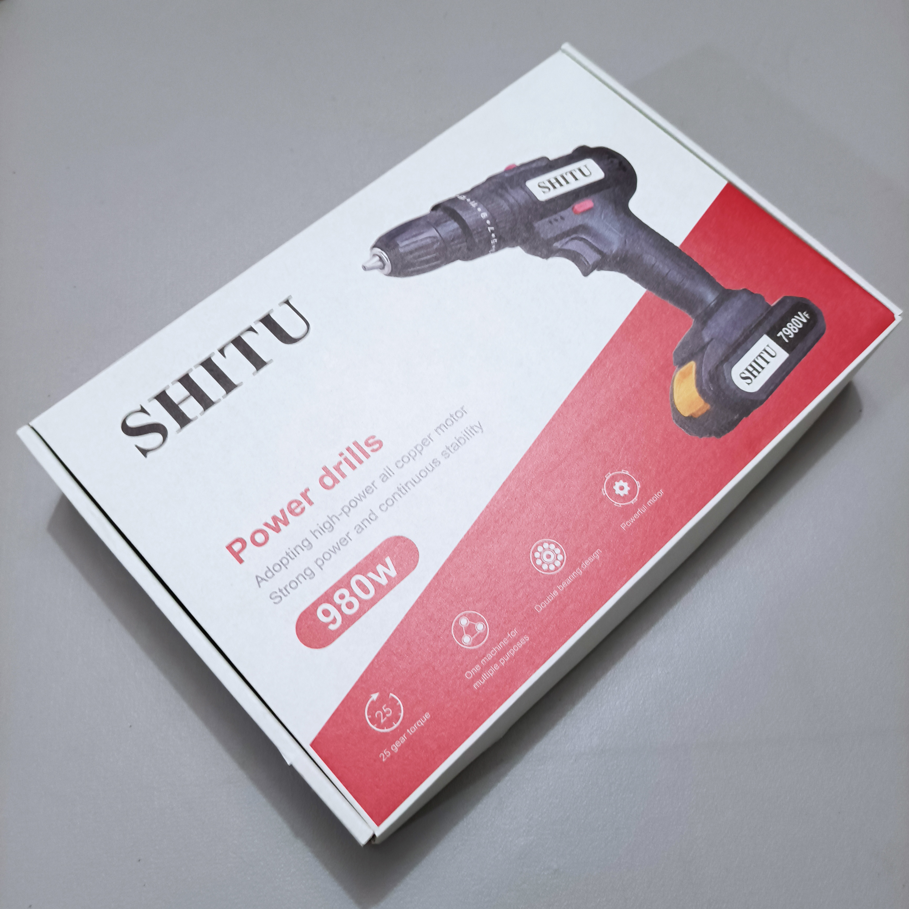 SHITU Power drills, cordless drilling rig/drive, with power sharing