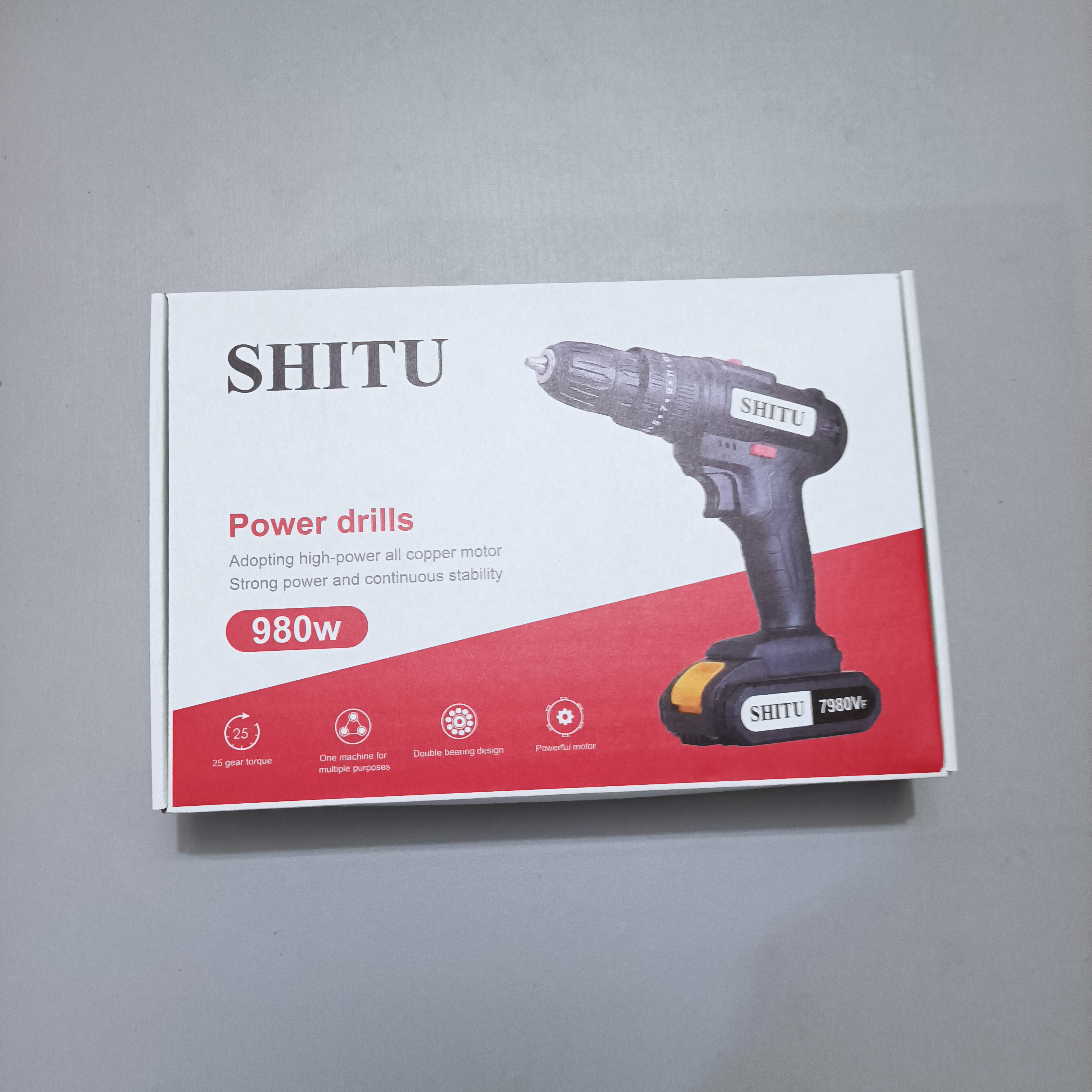 SHITU Power drills, cordless drilling rig/drive, with power sharing