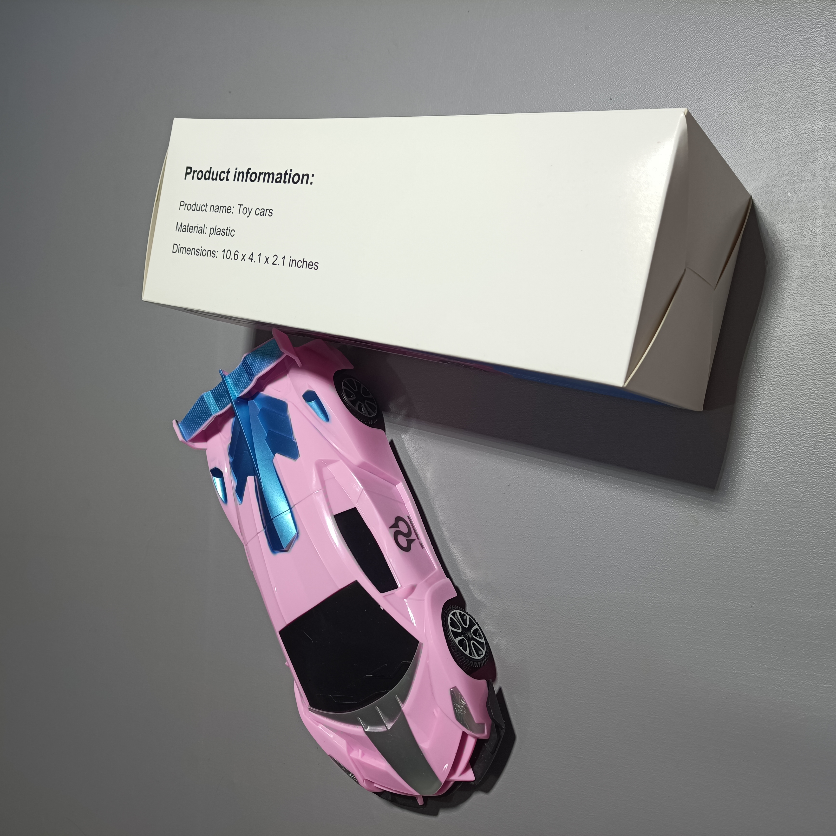 100% INSPIRATION Toy cars,Hobby Toy Vehiclefor Age 3 4 5 6 7 8 9 Year Old Boys Girls (Pink)