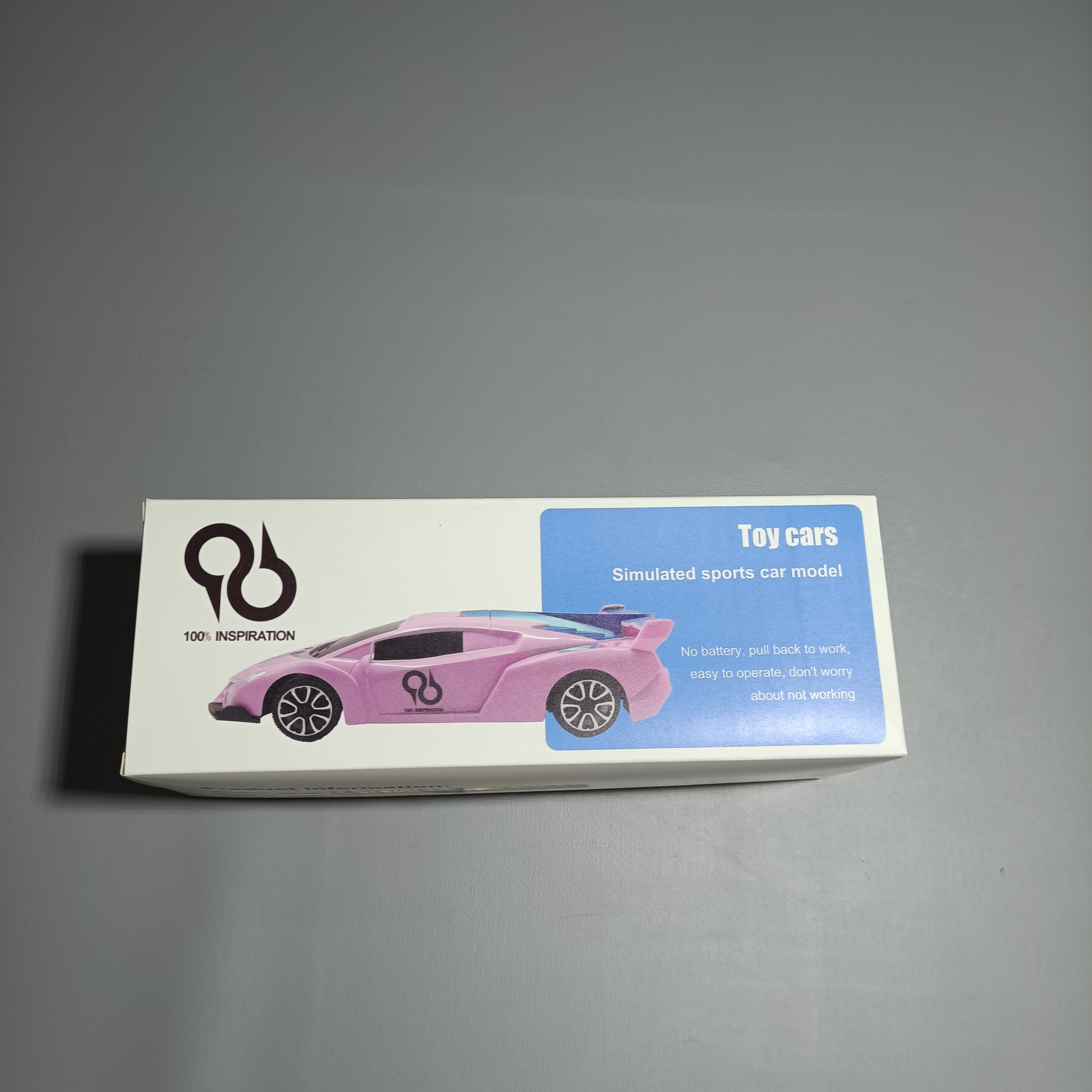 100% INSPIRATION Toy cars,Hobby Toy Vehiclefor Age 3 4 5 6 7 8 9 Year Old Boys Girls (Pink)