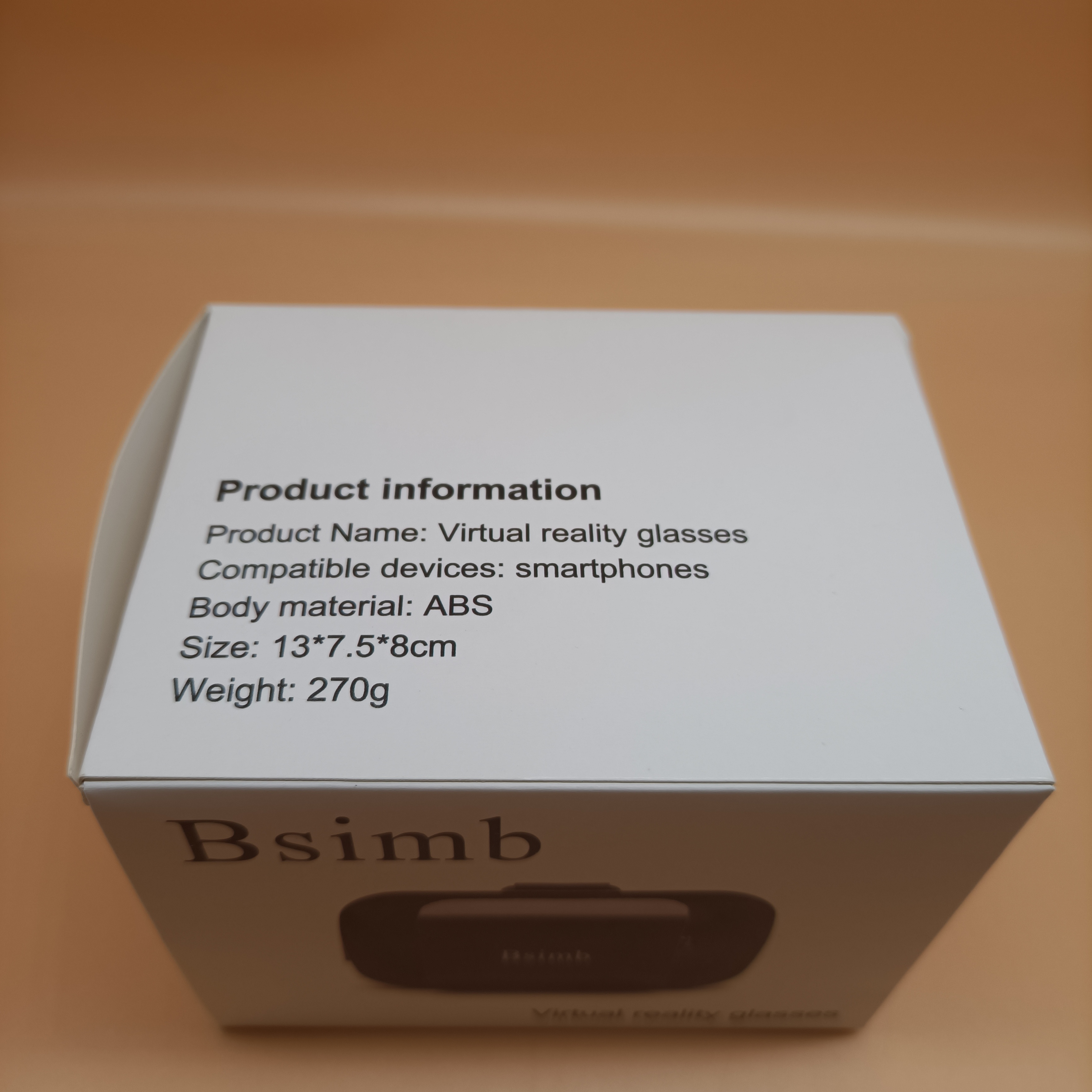 Bsimb Virtual reality glasses,Experience the new world of virtual reality and turn your smartphone into a VR device