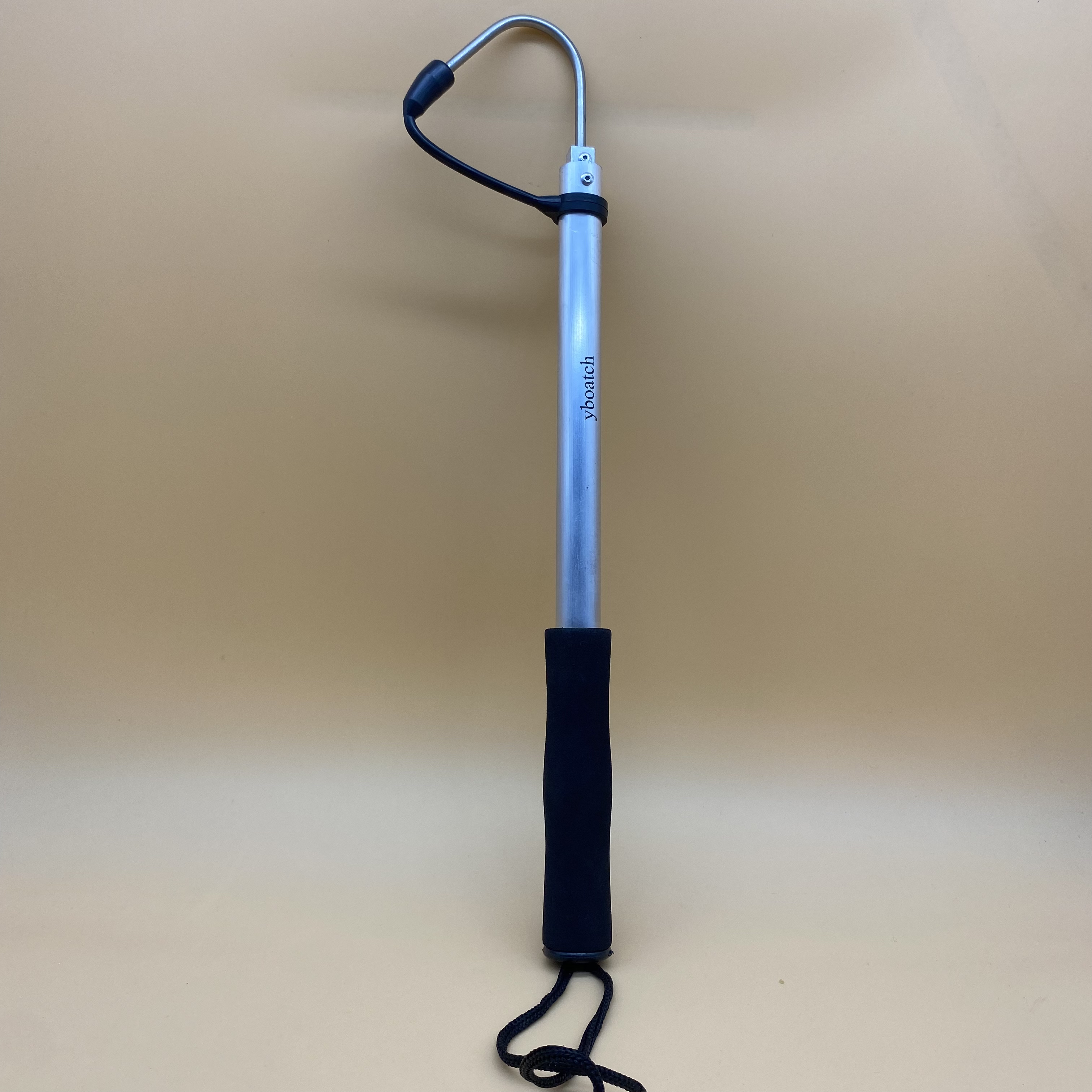 yboatch Boat hooks,  Telescopic Stainless Steel Boat hooks Non-Slip Rubber Handle, Durable & Rust-Resistant Boating Accessories 