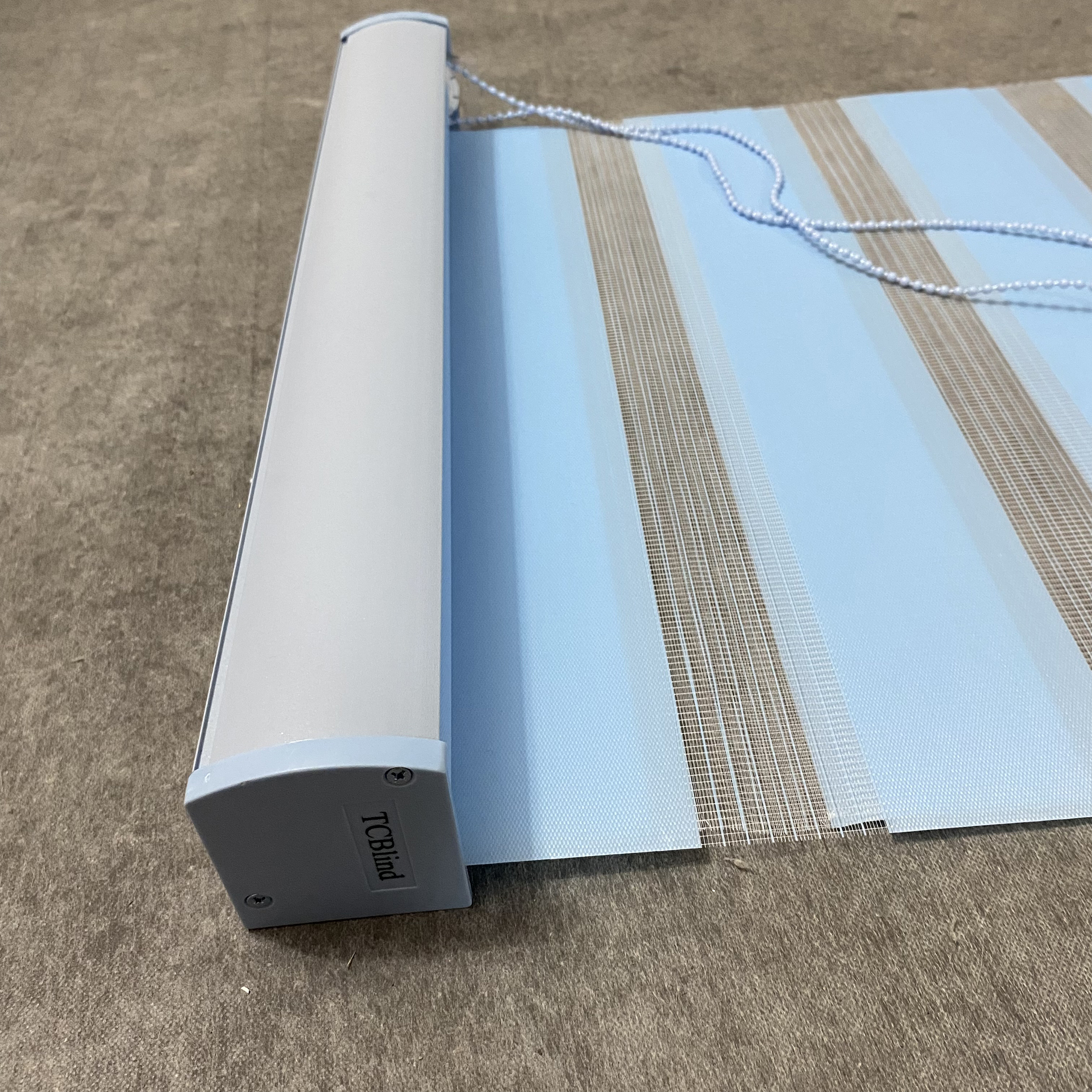 TCBlind Fabric window blinds, 19.7"W x 59"L Double Roller Blinds for Living Room, Kitchen, Bathroom