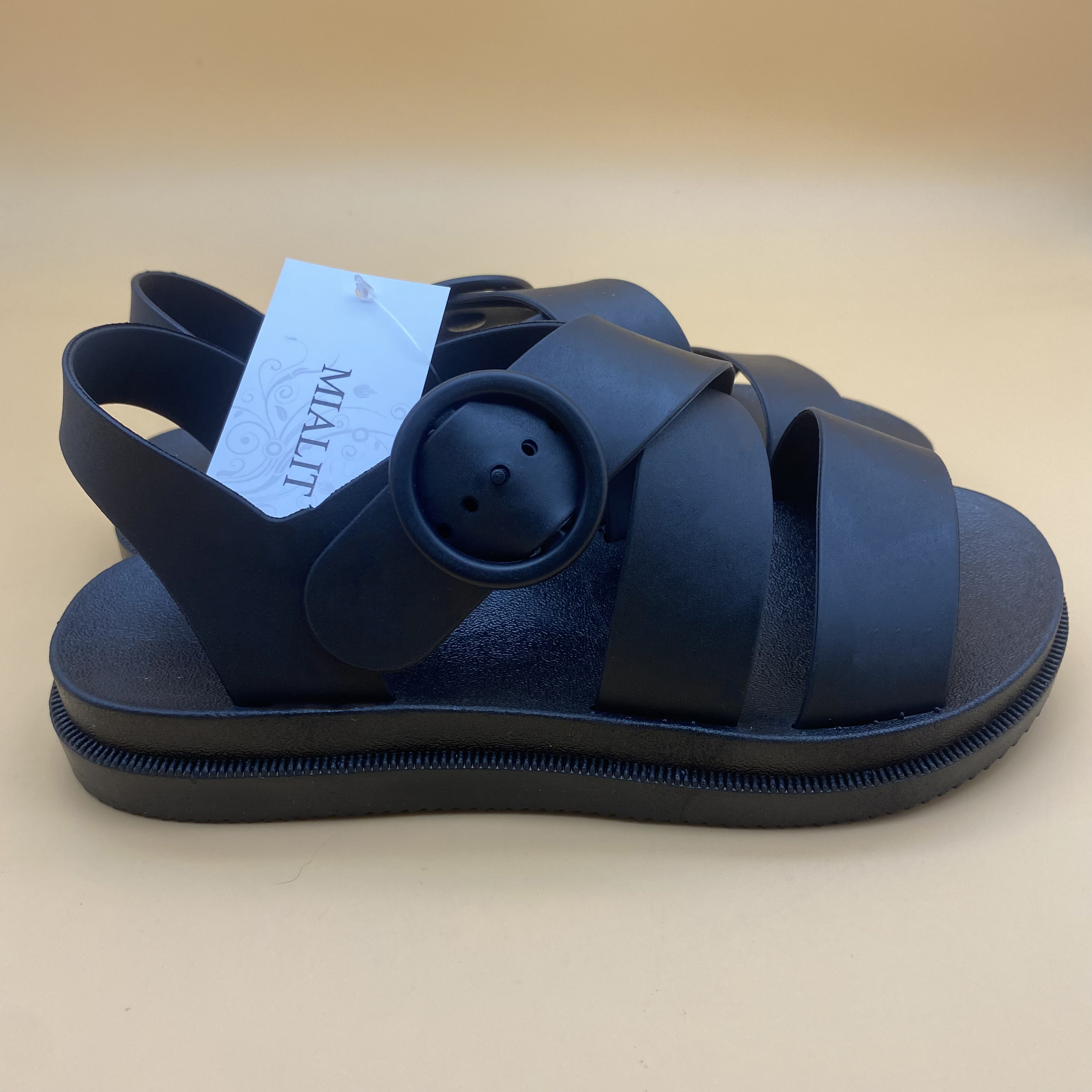 MIALIT Sandals, Open Toe Breathable Adjustable Crossed Band Comfy Casual Sandal