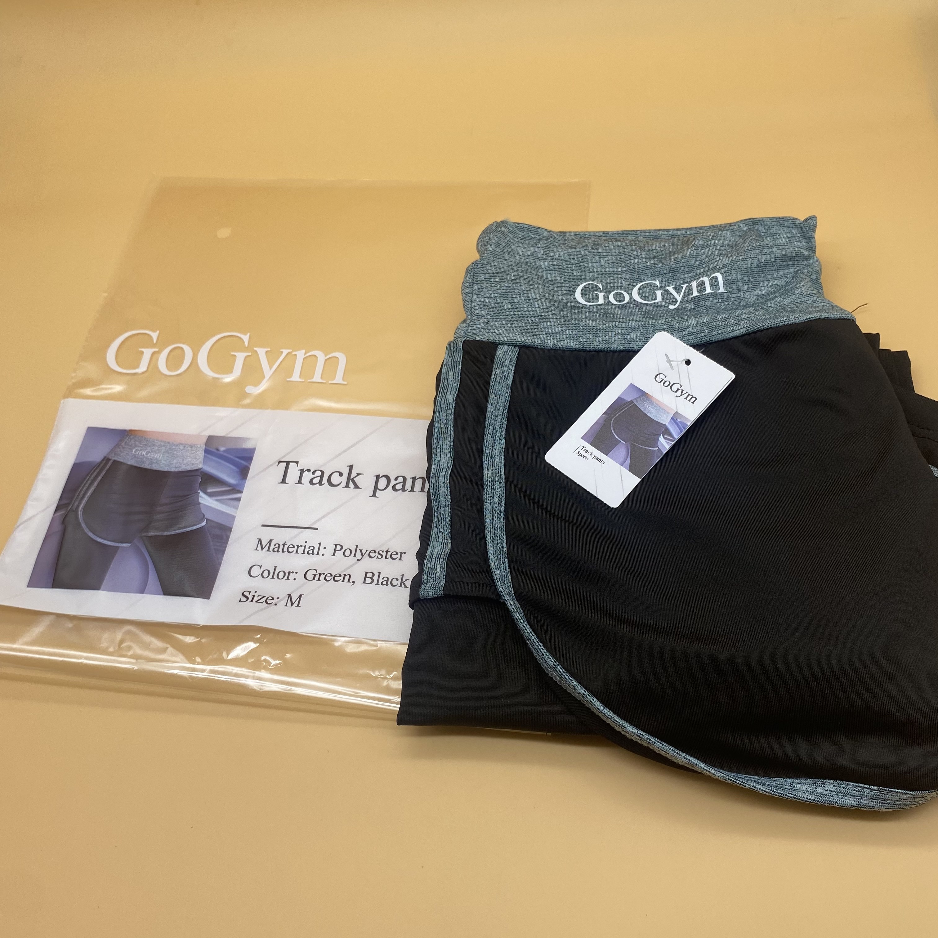 GoGym Track Pants, Soft Lightweight Sports Quick Dry High Waist Yoga Pants for Women Yoga, Jogging