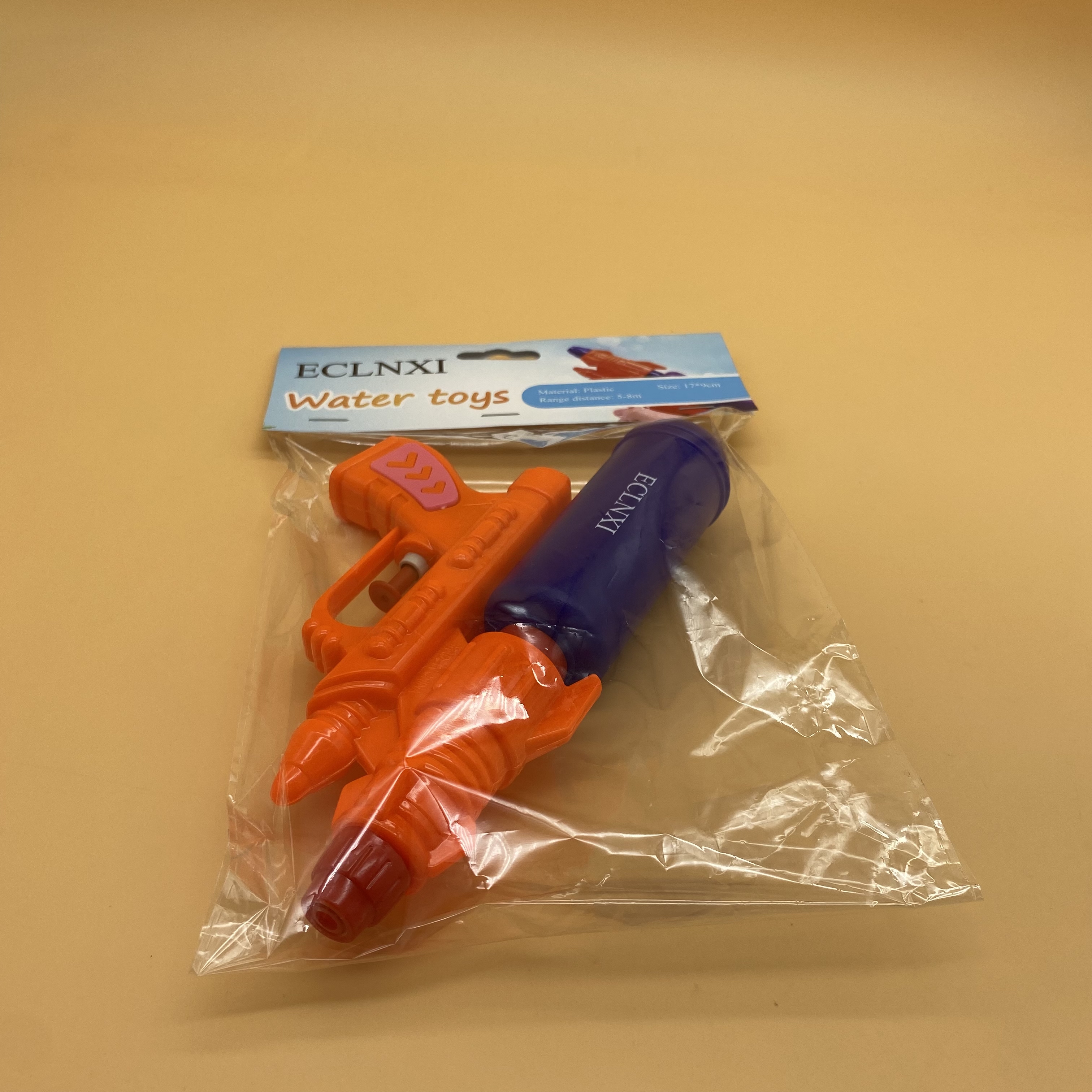 ECLNXI Water toys, 1 Pack 300CC Water Gun for Kids Adults, Water Soaker Toy Squirt Guns for Swimming Pool Outdoor Beach Water Fighting