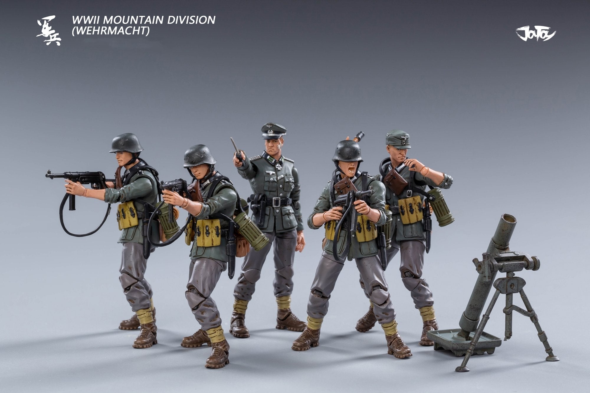 JoyToy 1/18 Action Figures 4-Inch WW2 German Mountain Division