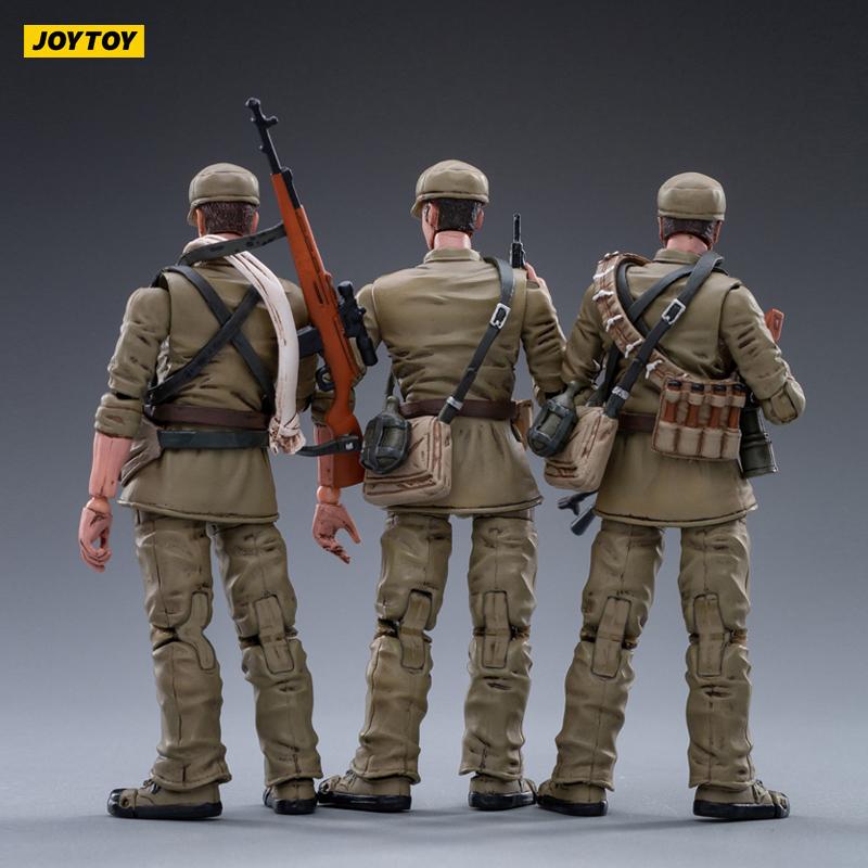JOYTOY 1/18 Action Figures 4-Inch Chinese Army(Spring)-LABFIGURE