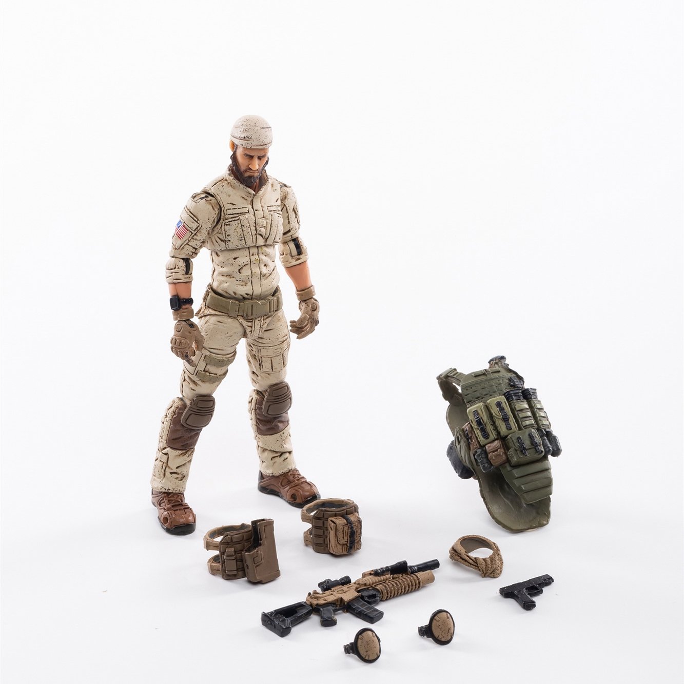 JoyToy 1/18 Action Figures 4-Inch U.S, Army-LABFIGURE