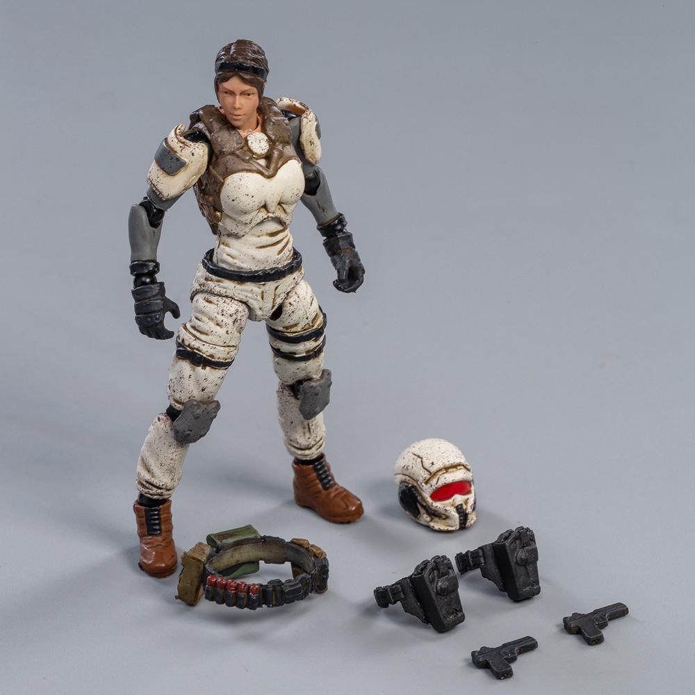 JOYTOY Action Figures 1/25 God of War 86 White