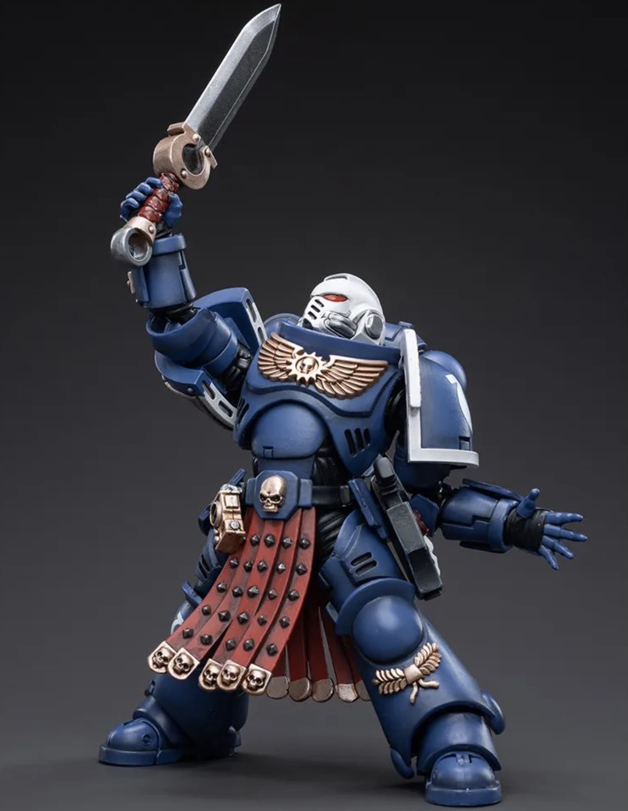 JOYTOY 1/18 Action Figure Primaris Assault Veteran Intercessor 