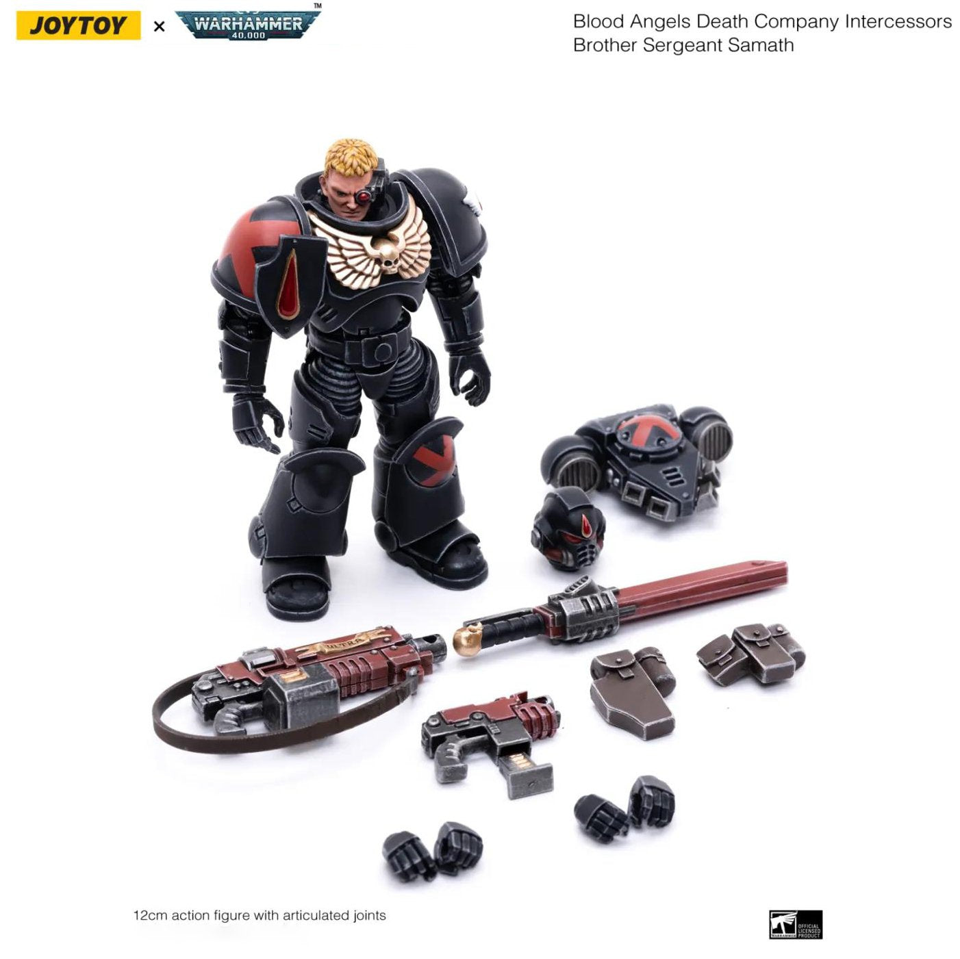 JoyToy 1/18 Warhammer 40K– Blood Angels Death Company Intercessors-LABFIGURE