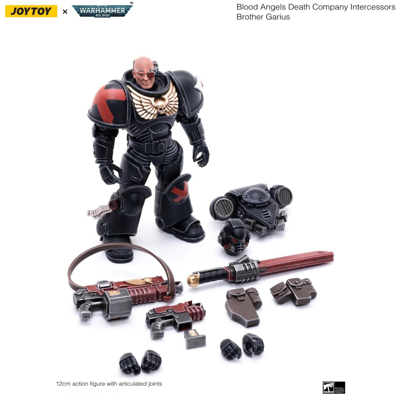 JoyToy 1/18 Warhammer 40K– Blood Angels Death Company Intercessors-LABFIGURE