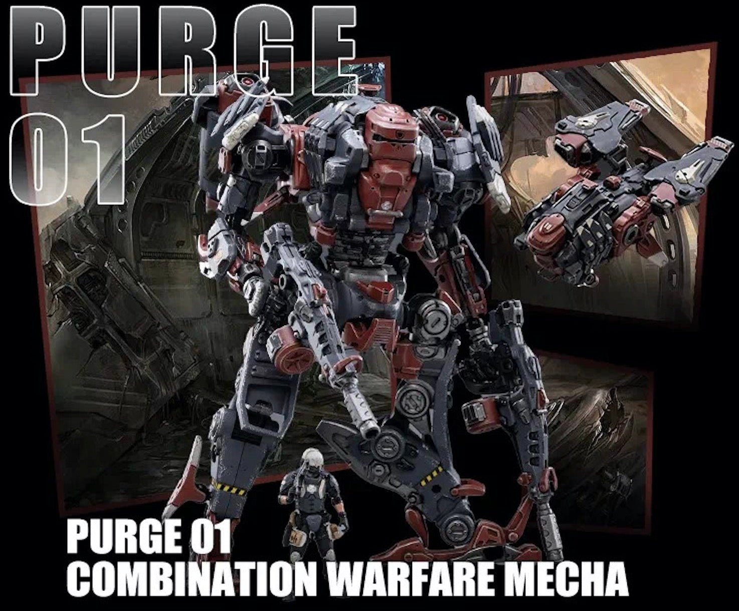 [Pre-order]JOYTOY 1/25 Purge 01 - Combination Warfare Mecha
