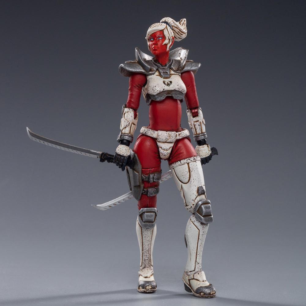 JoyToy 1/18 Action Figures 4-Inch Saluk-White flame Legion