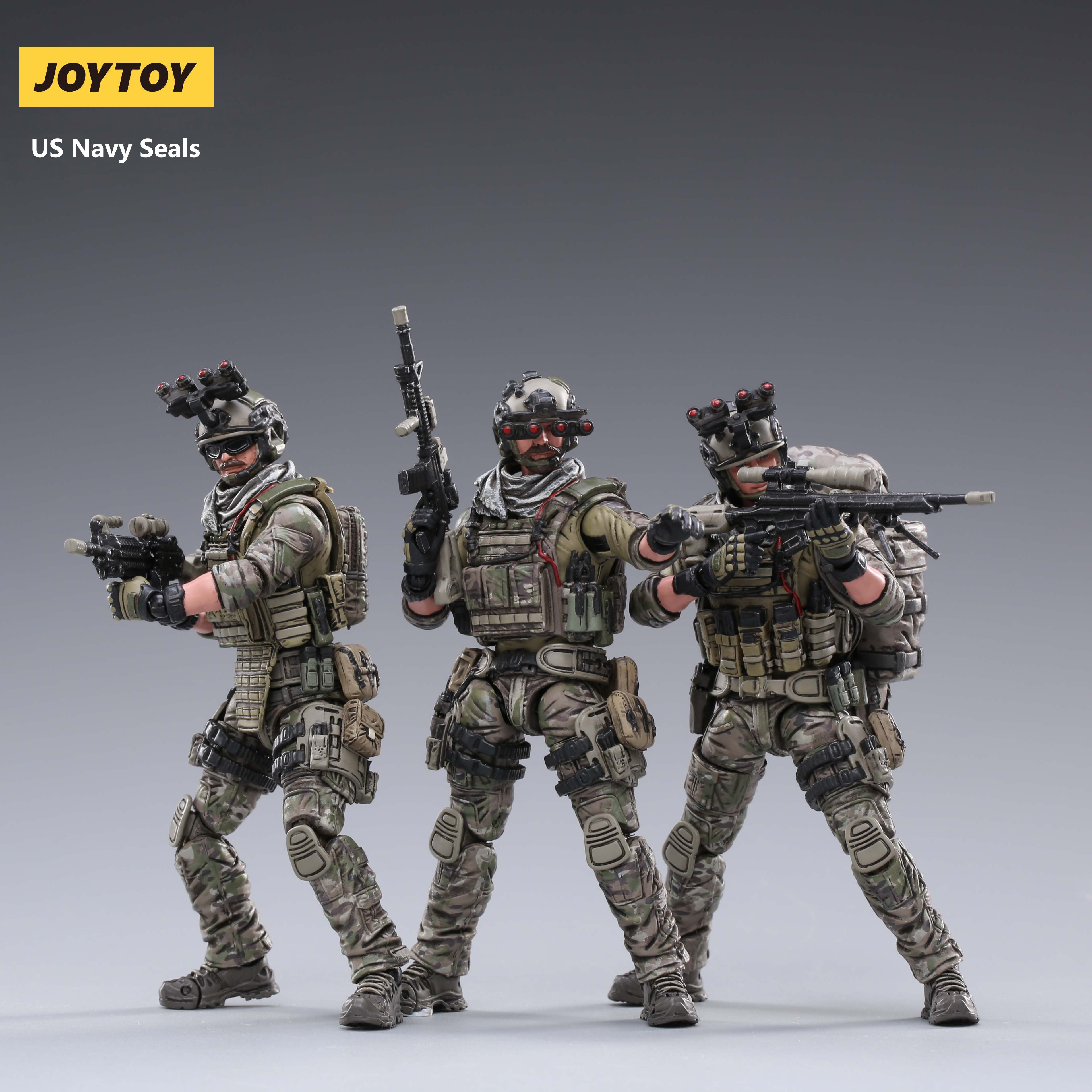 JoyToy 1/18 Action Figures 4-Inch US Navy Seals
