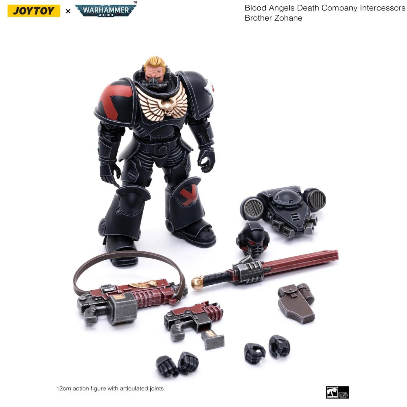 JoyToy 1/18 Warhammer 40K– Blood Angels Death Company Intercessors-LABFIGURE