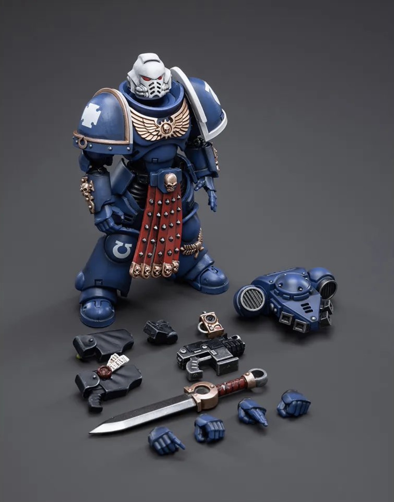 JOYTOY 1/18 Action Figure Primaris Assault Veteran Intercessor 