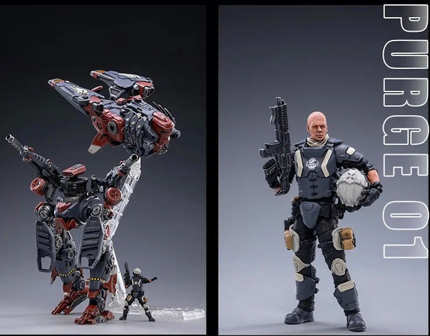 [Pre-order]JOYTOY 1/25 Purge 01 - Combination Warfare Mecha