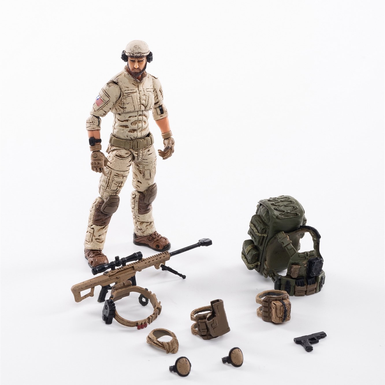 JoyToy 1/18 Action Figures 4-Inch U.S, Army-LABFIGURE
