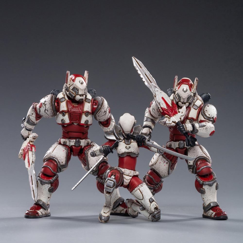 JoyToy 1/18 Action Figures 4-Inch Saluk-White flame Legion