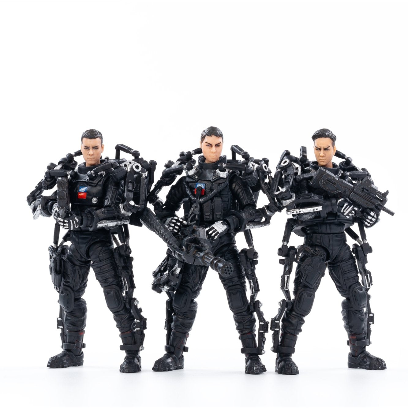 JoyToy 1/18 Action Figures 4-Inch The Wandering Earth United Earth Government China Rescue Team-LABFIGURE