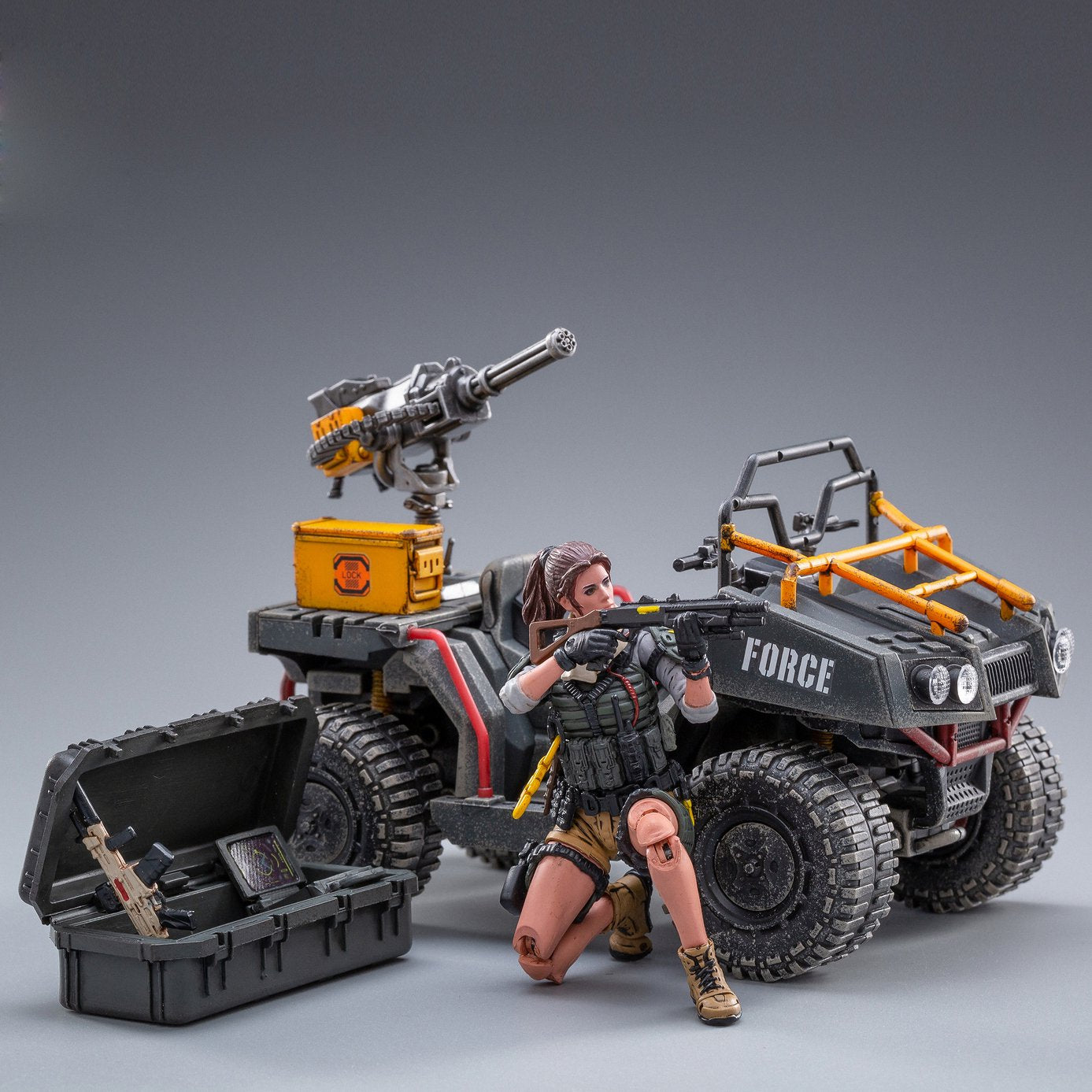 JoyToy 1/18 Wildcat  ATV Vehicle (Grey)