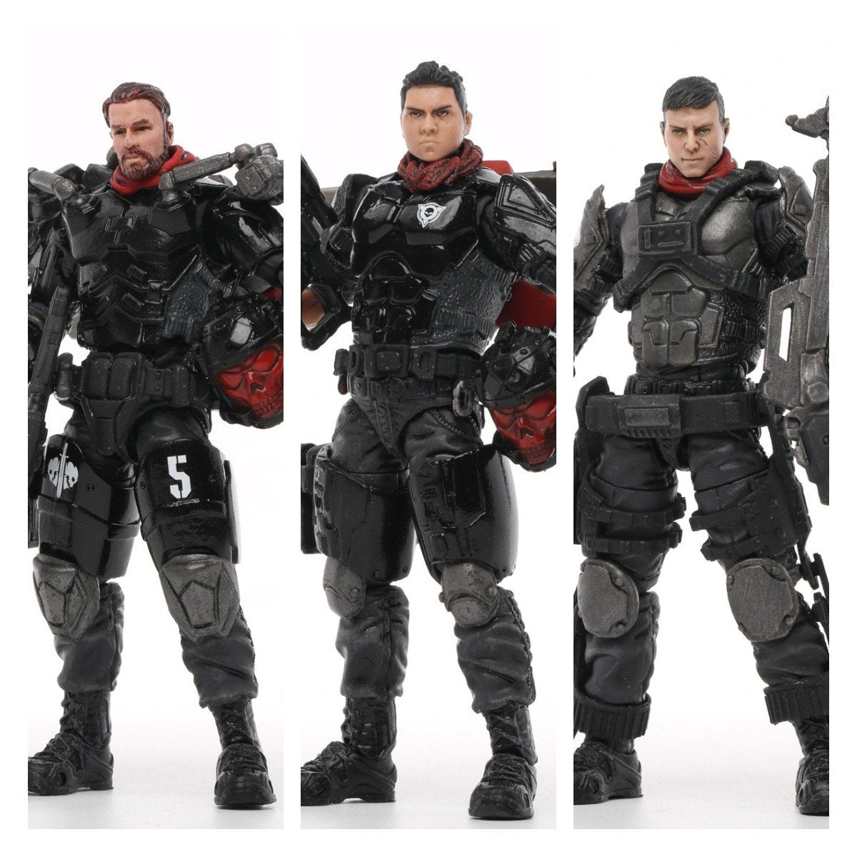 JoyToy 1/18 Action Figures 4-Inch Skeleton Forces